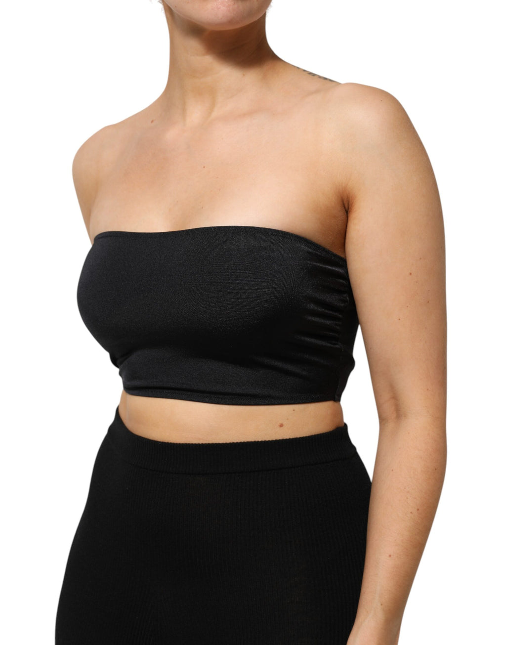 Dolce & Gabbana Black Tank Tops T for Women detail view