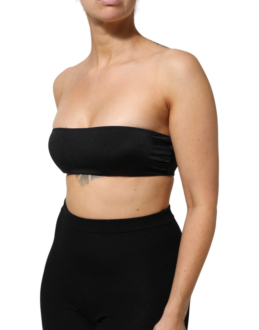 Dolce & Gabbana Black Tank Tops T for Women detail view