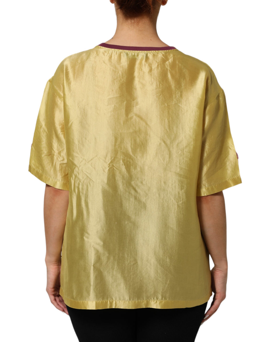 Dolce & Gabbana Yellow Blouse for Women side view