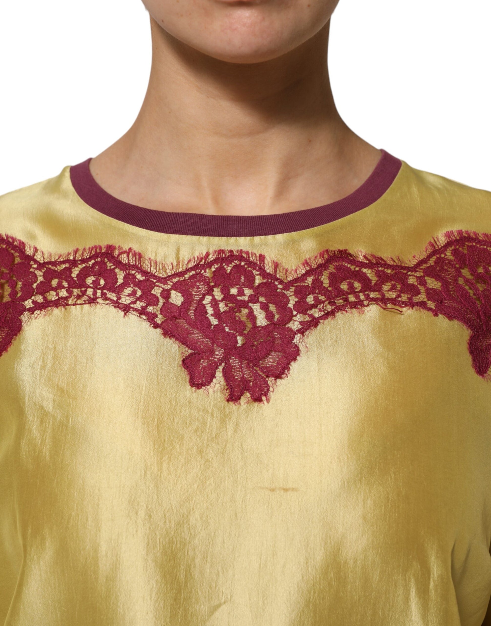 Dolce & Gabbana Yellow Blouse for Women additional view