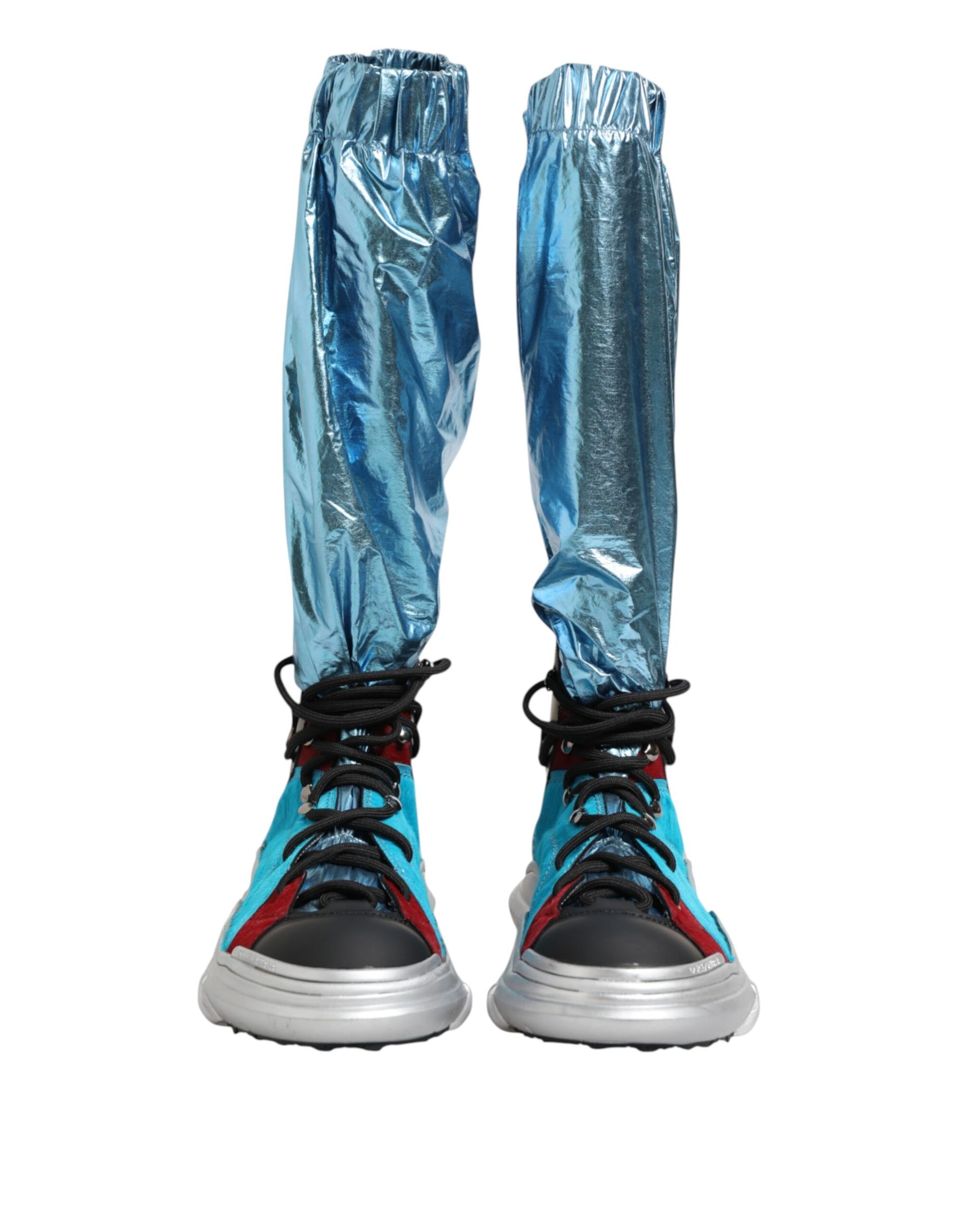 Dolce & Gabbana Blue High Tops for Men detail view