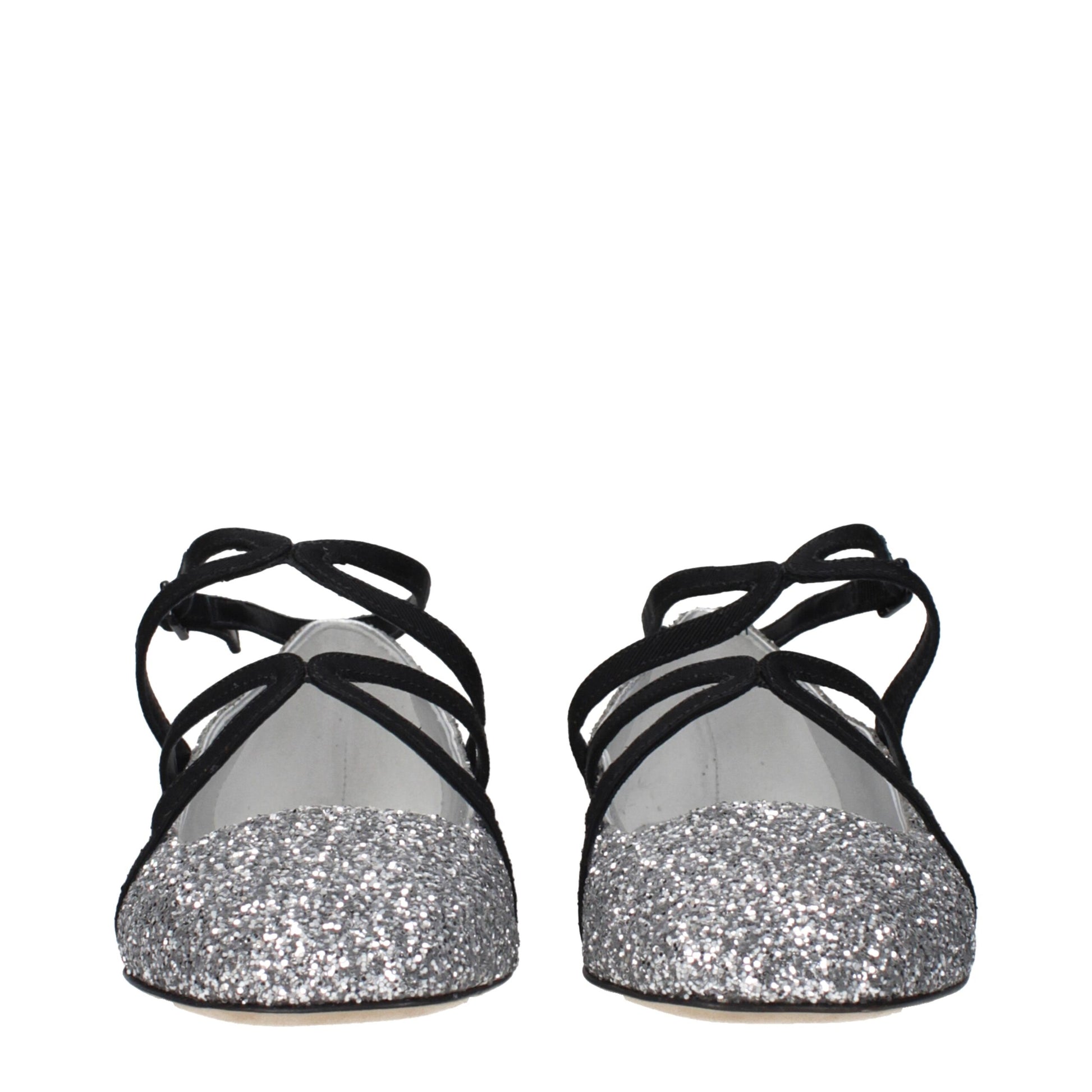 Ballerines Jimmy Choo grises en plastique