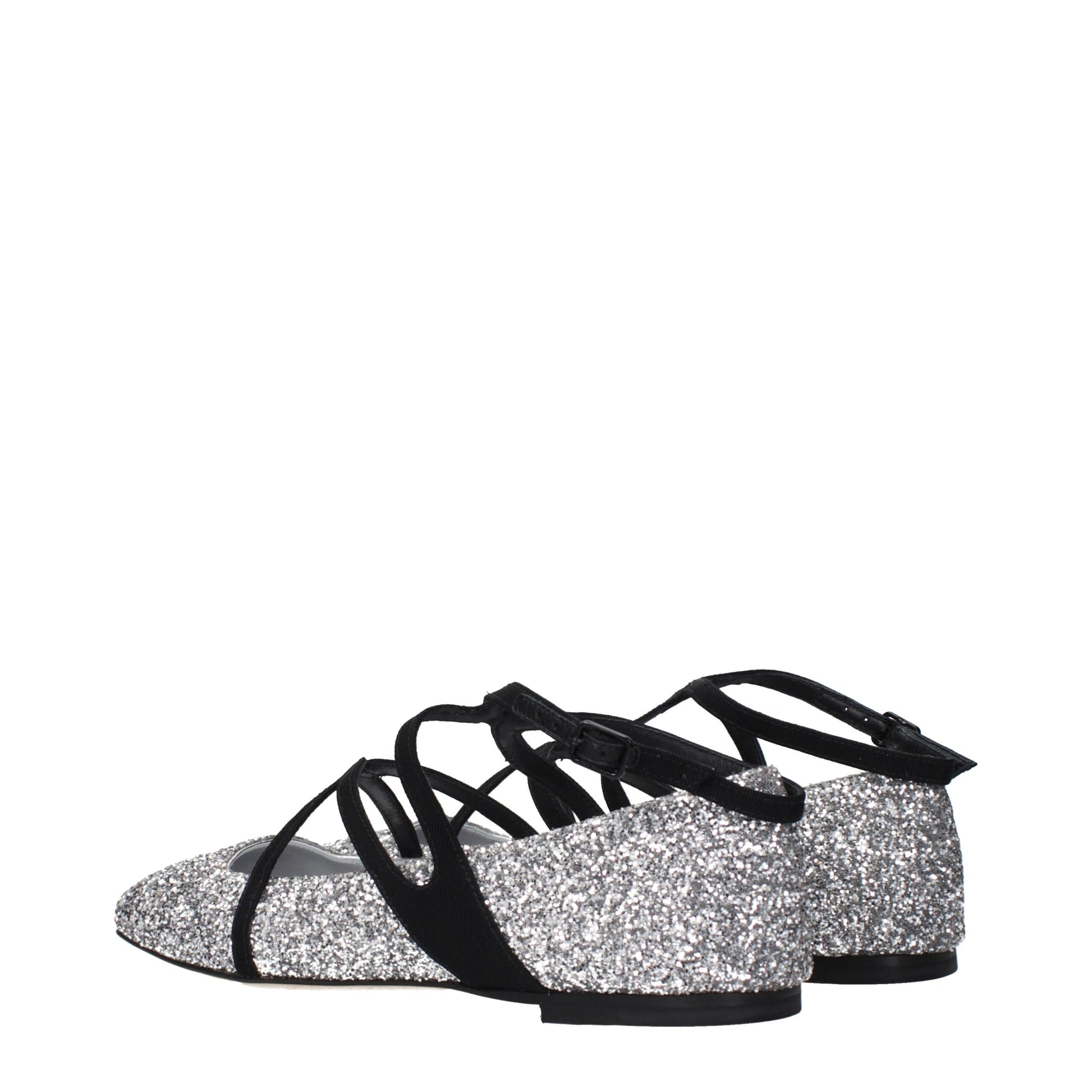Ballerines Jimmy Choo grises en plastique