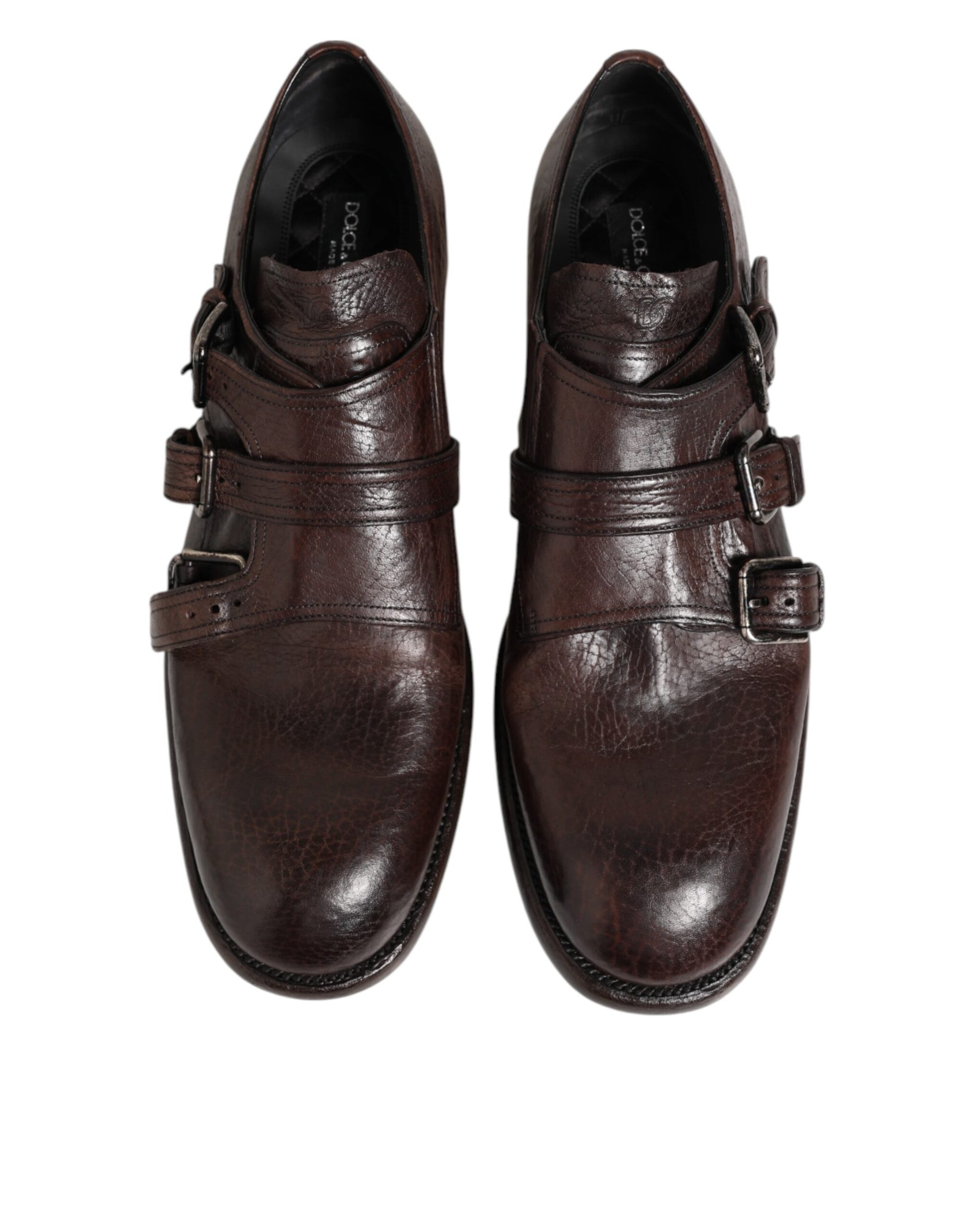 Dolce & Gabbana Brown Oxfords And Derbies for Men side view