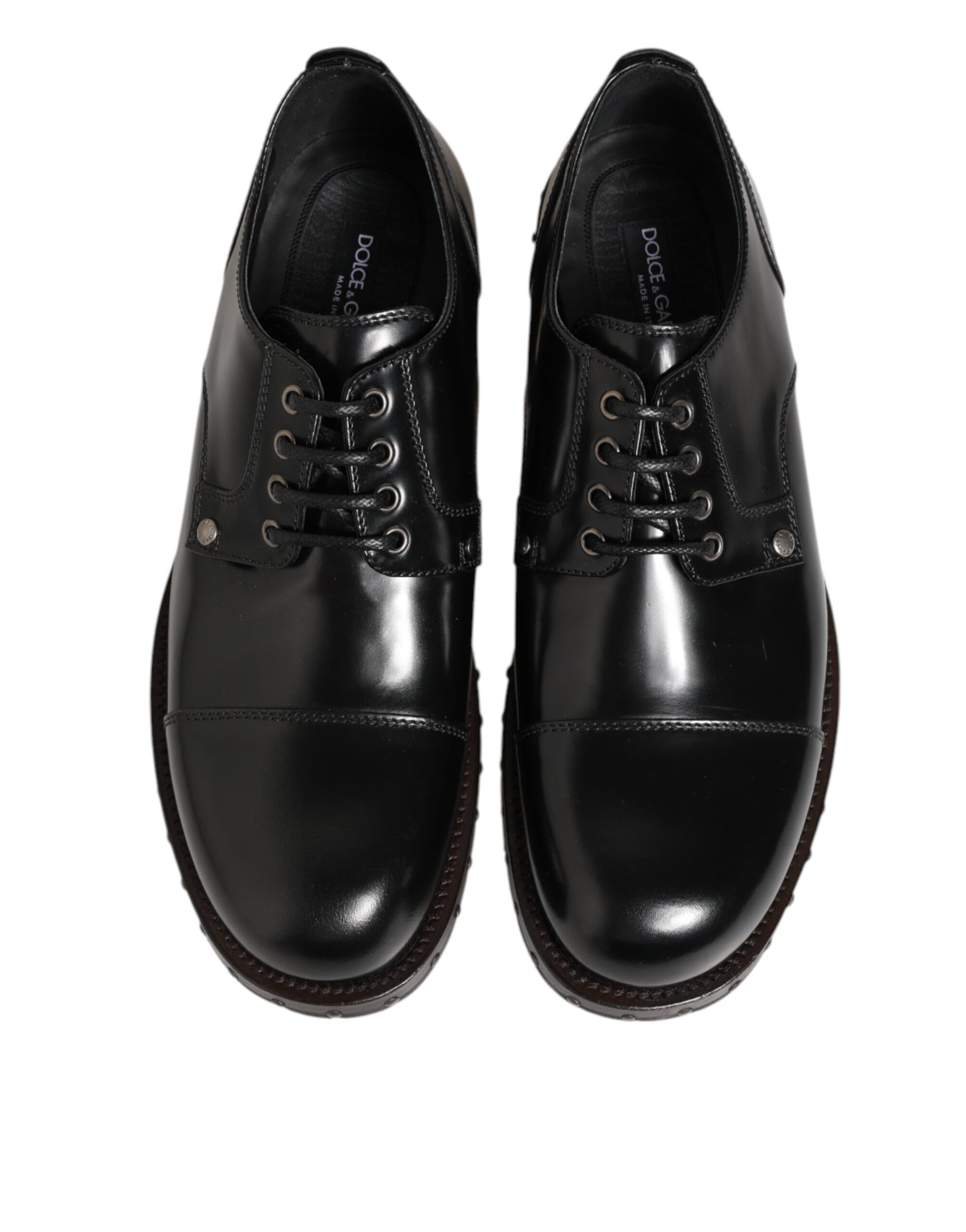 Dolce & Gabbana Black Oxfords And Derbies for Men side view