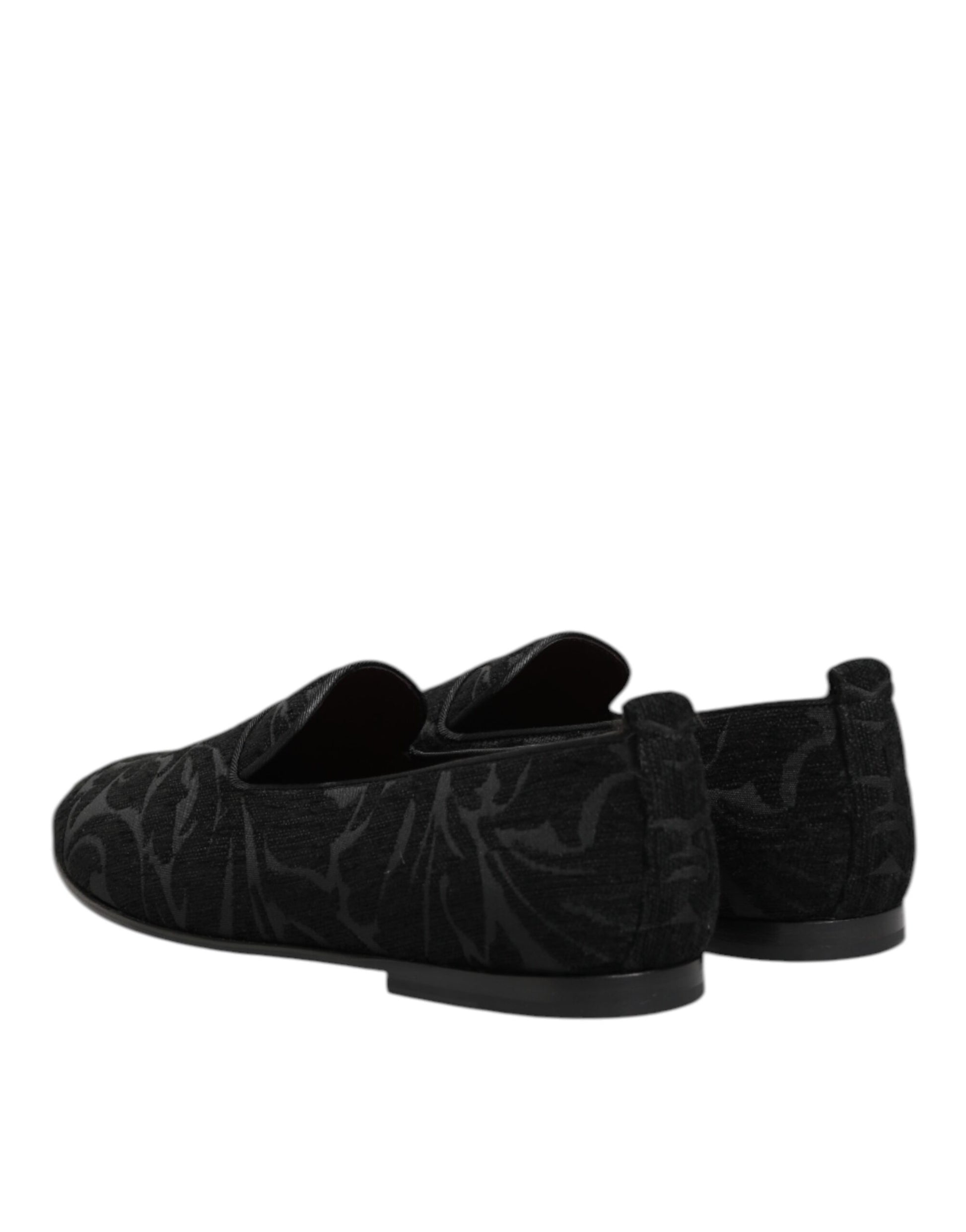 Dolce & Gabbana Black Slip On Loafers for Men additional view