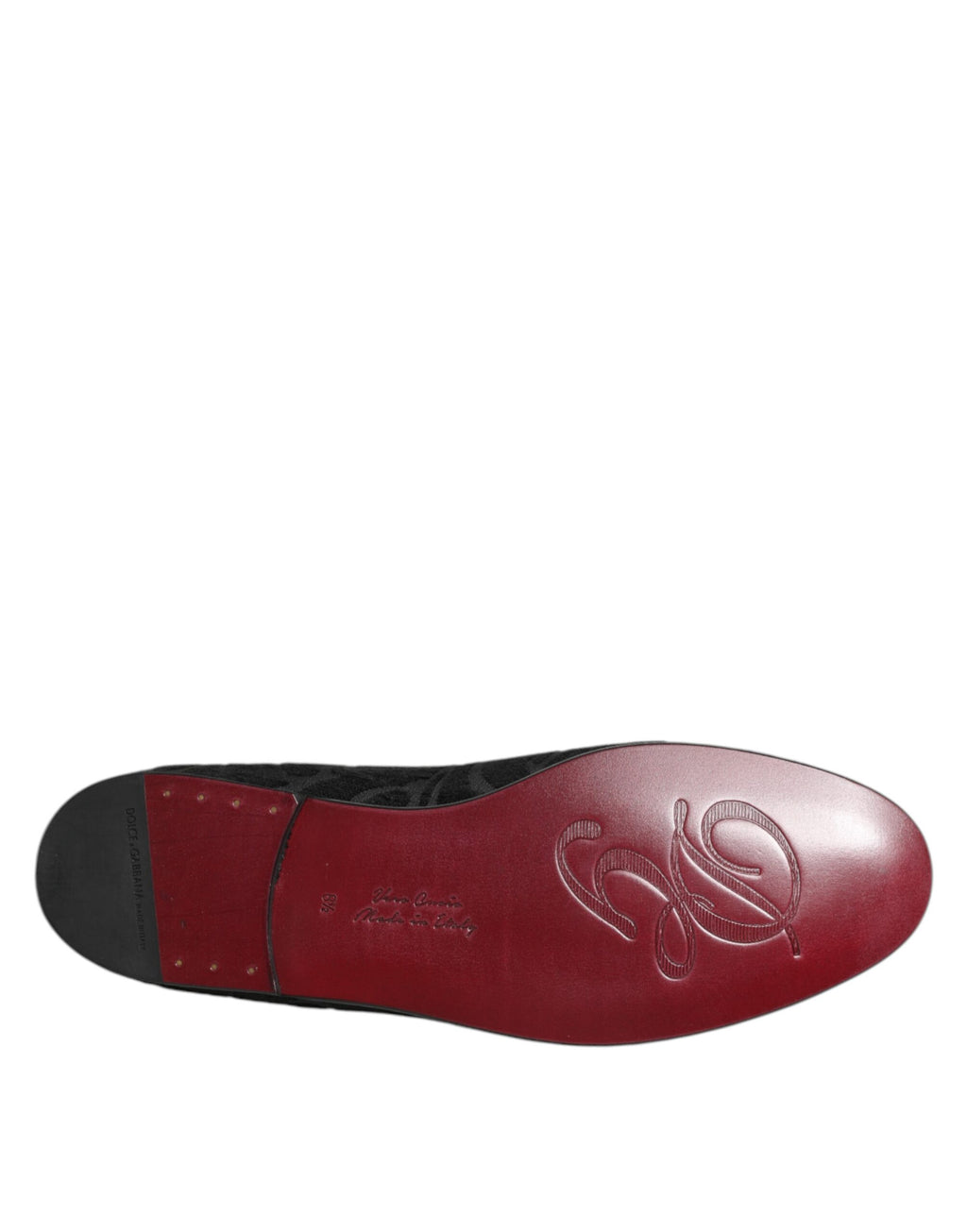 Dolce & Gabbana Black Slip On Loafers for Men additional view