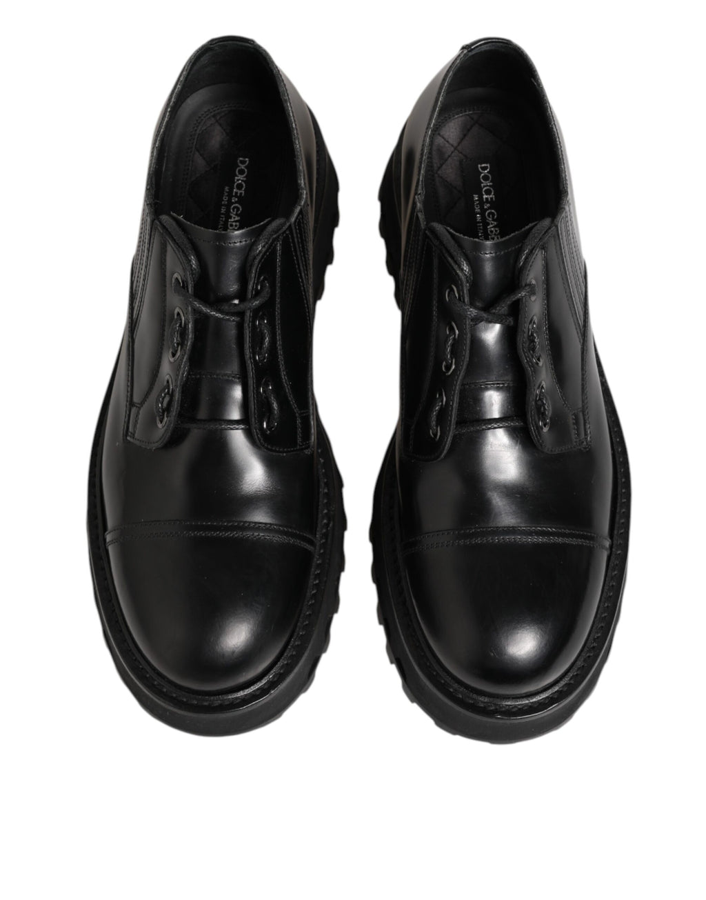 Dolce & Gabbana Black Oxfords And Derbies for Men side view
