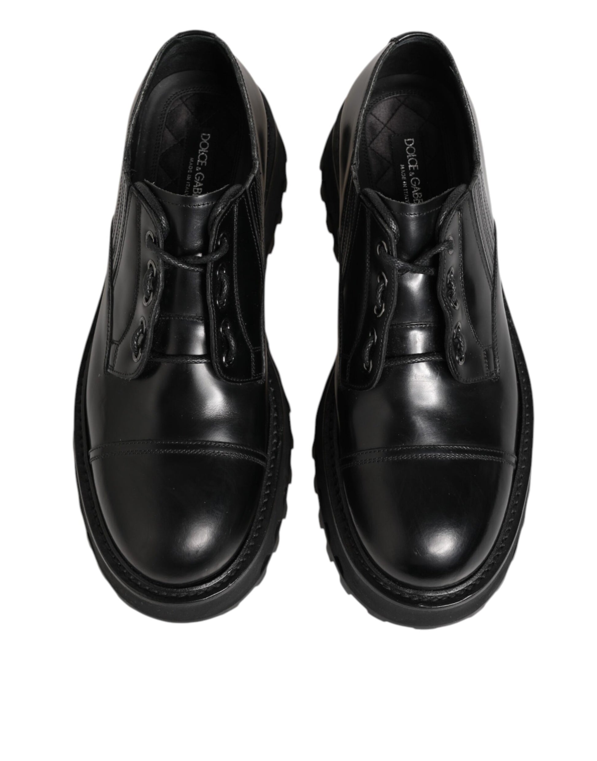 Dolce & Gabbana Black Oxfords And Derbies for Men side view