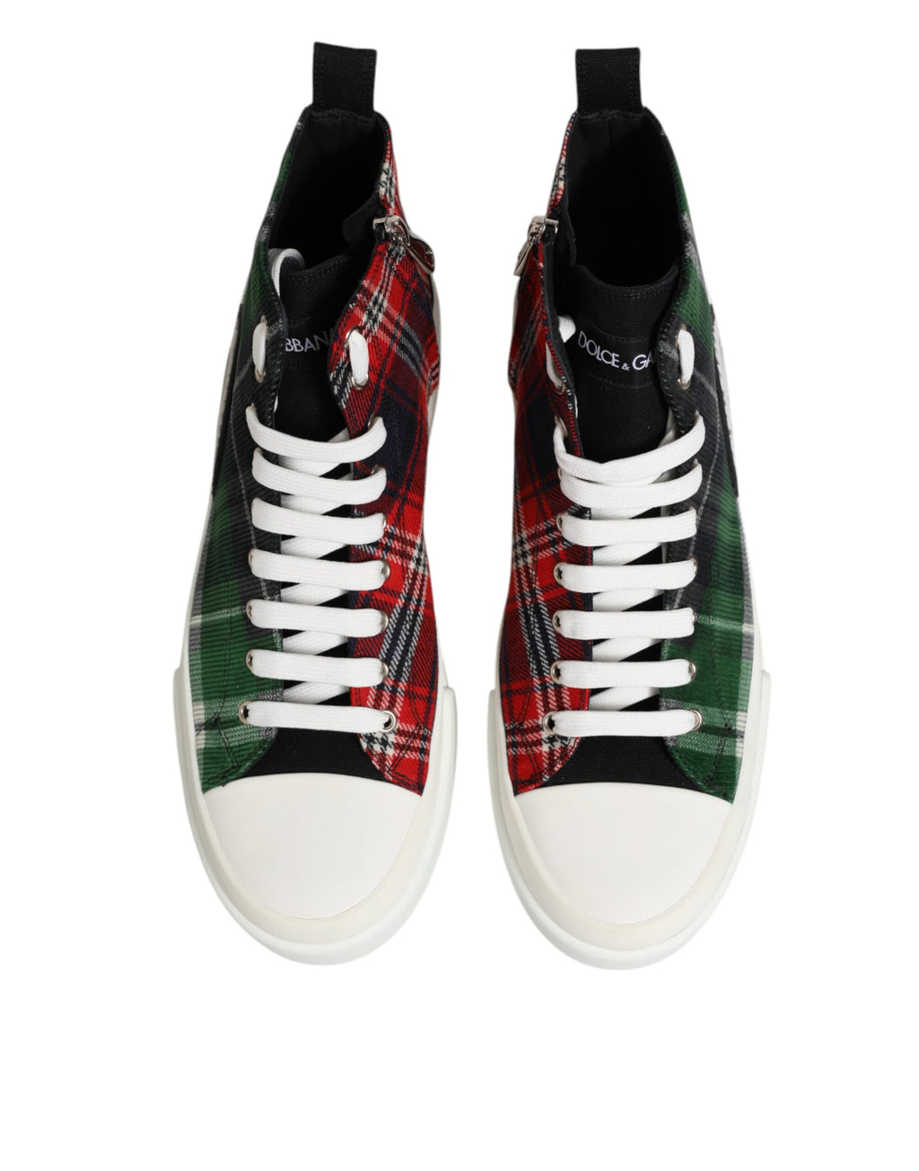 Dolce & Gabbana Multicolor High Tops for Men side view