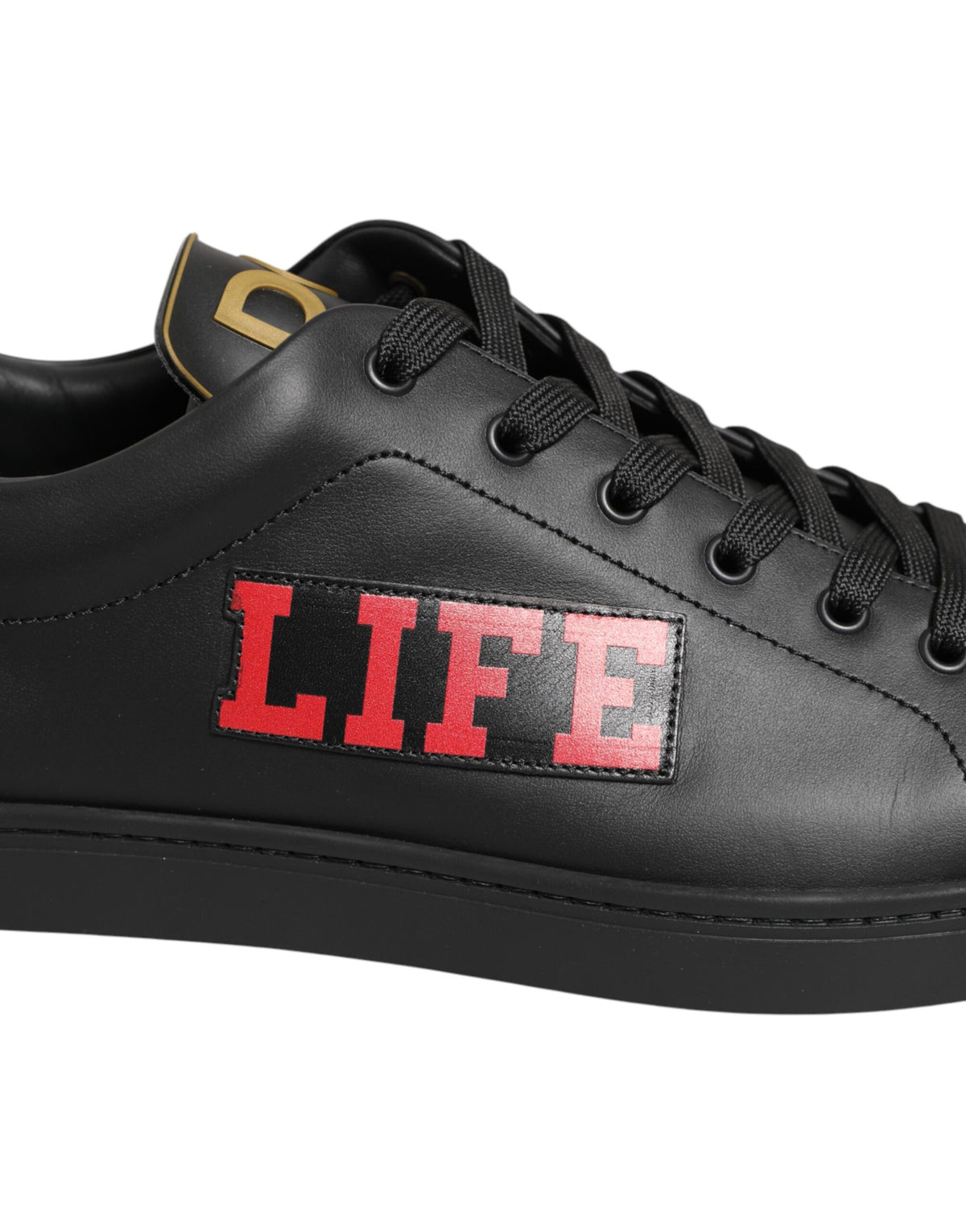 Dolce & Gabbana Black Street Life Low Top Herren Sneaker Schuhe