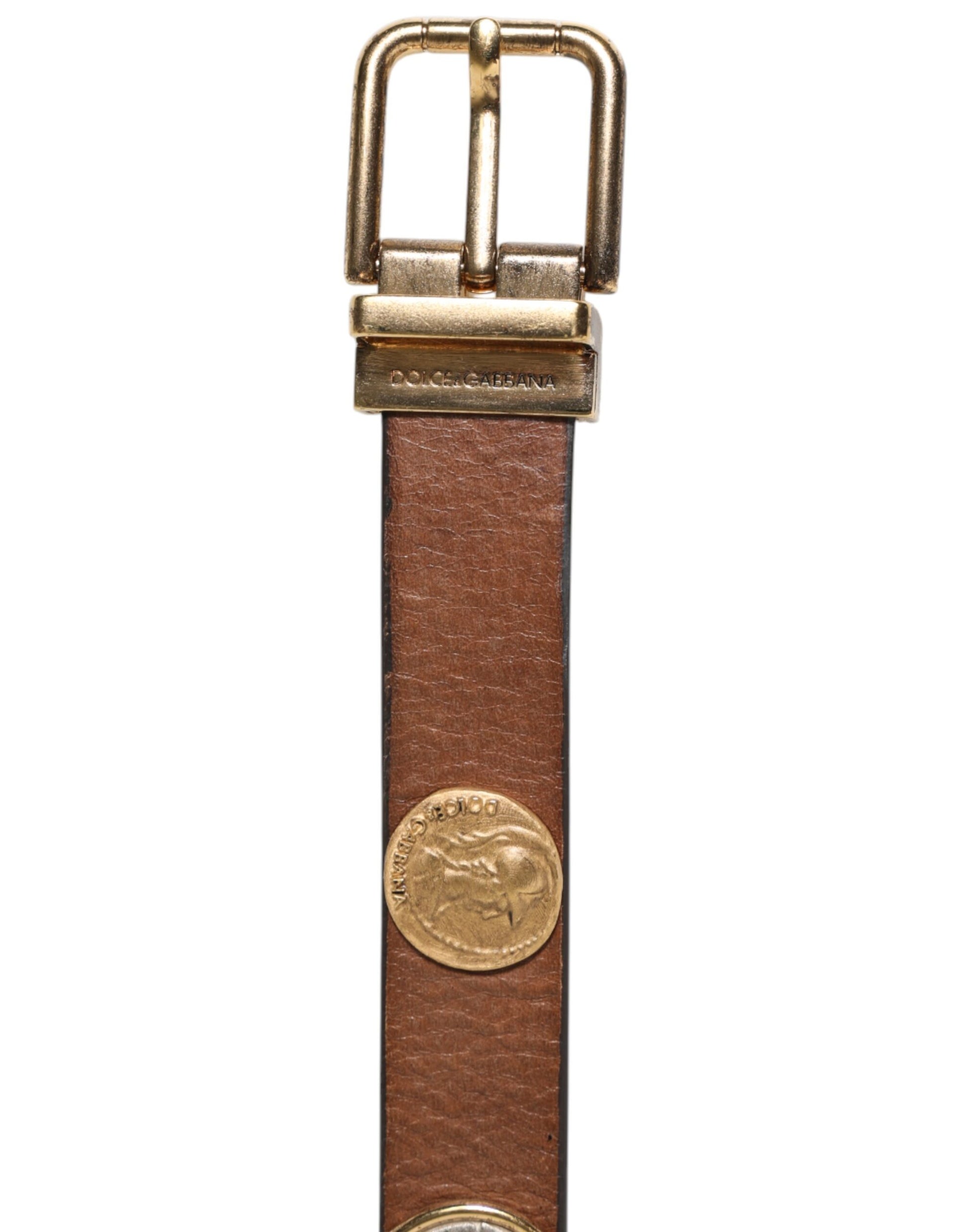 Dolce & Gabbana Brown Belt for Men detail view