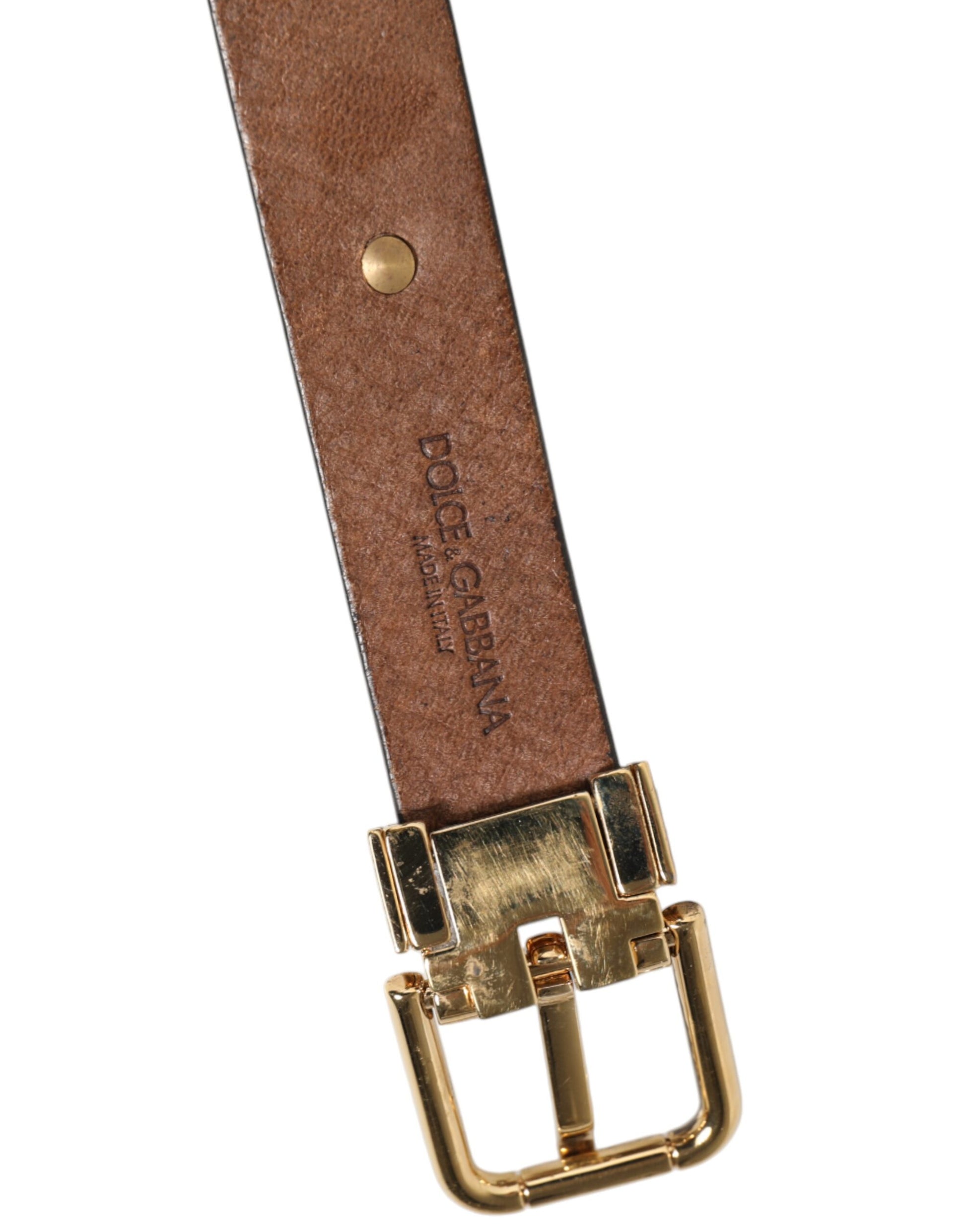 Dolce & Gabbana Brown Belt for Men additional view