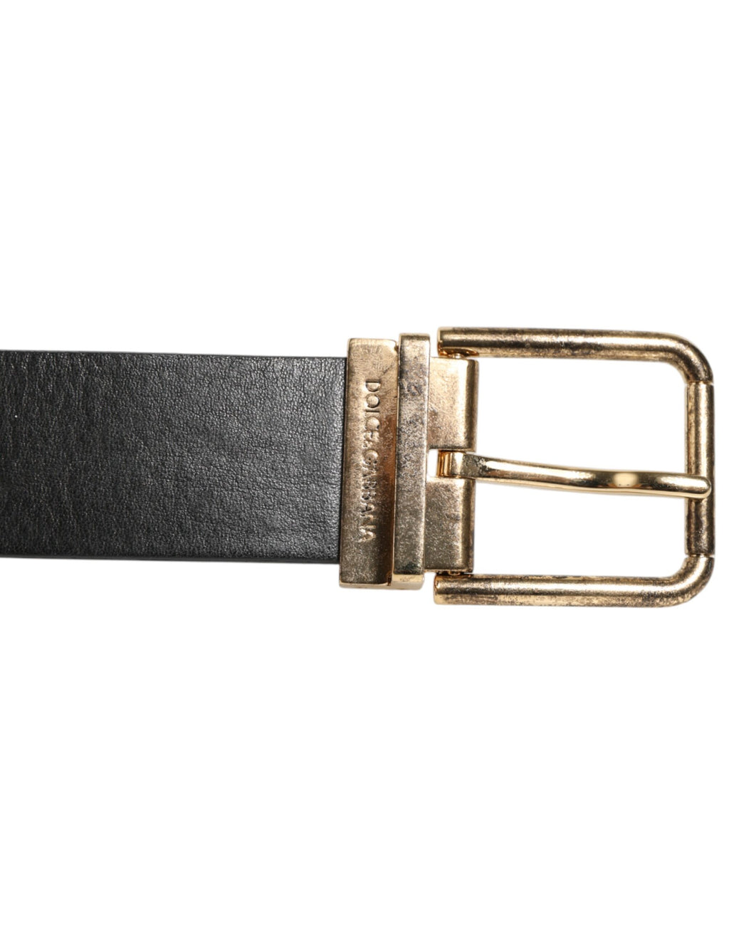 Dolce & Gabbana Black Belt for Men detail view