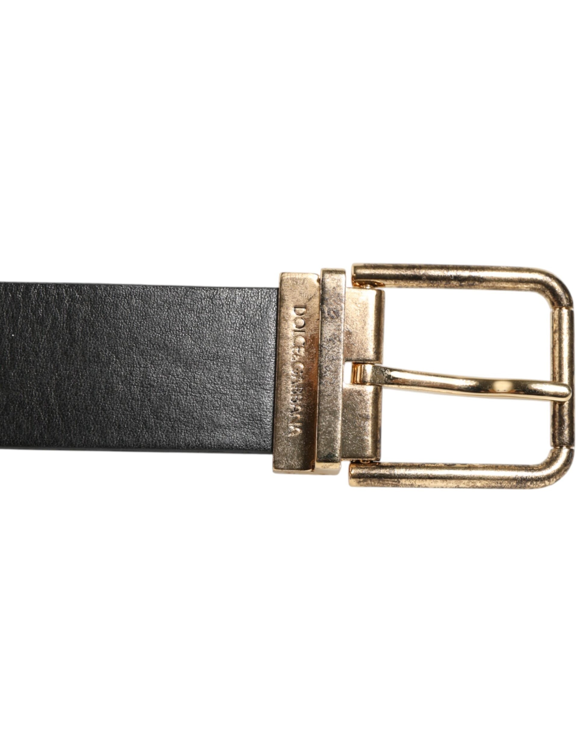 Dolce & Gabbana Black Belt for Men detail view