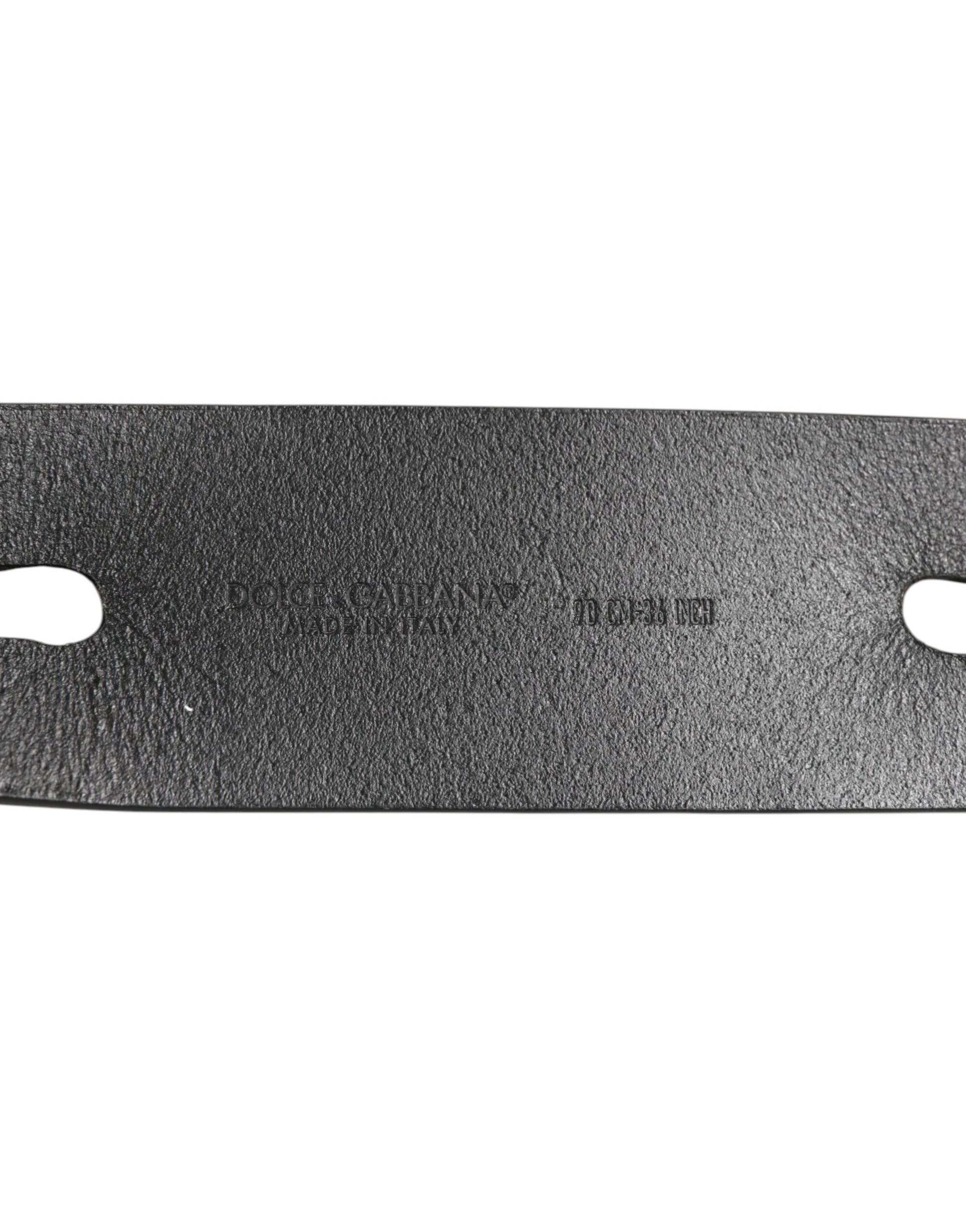Dolce & Gabbana Black Belt for Men side view