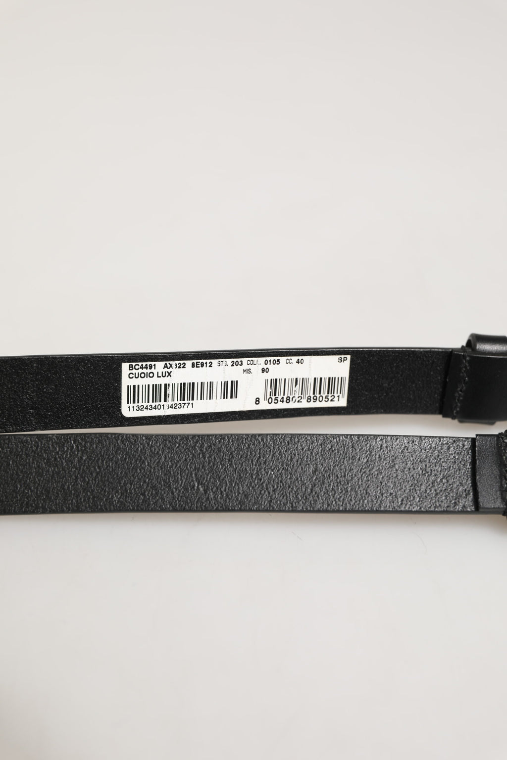 Dolce & Gabbana Black Belt for Men detail view