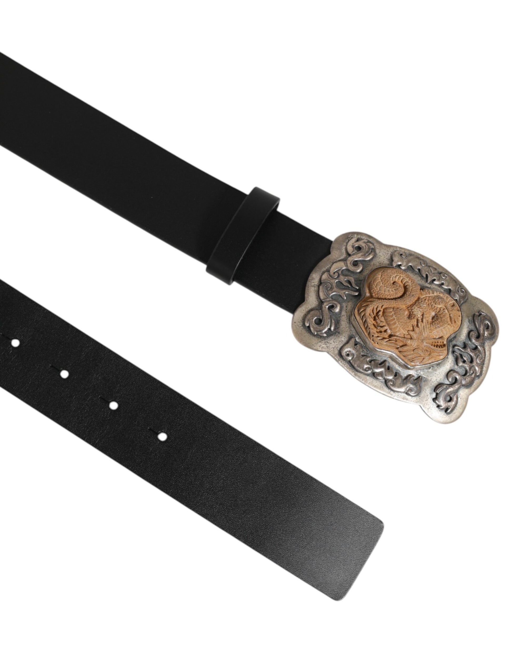 Dolce & Gabbana Black Belt for Men detail view