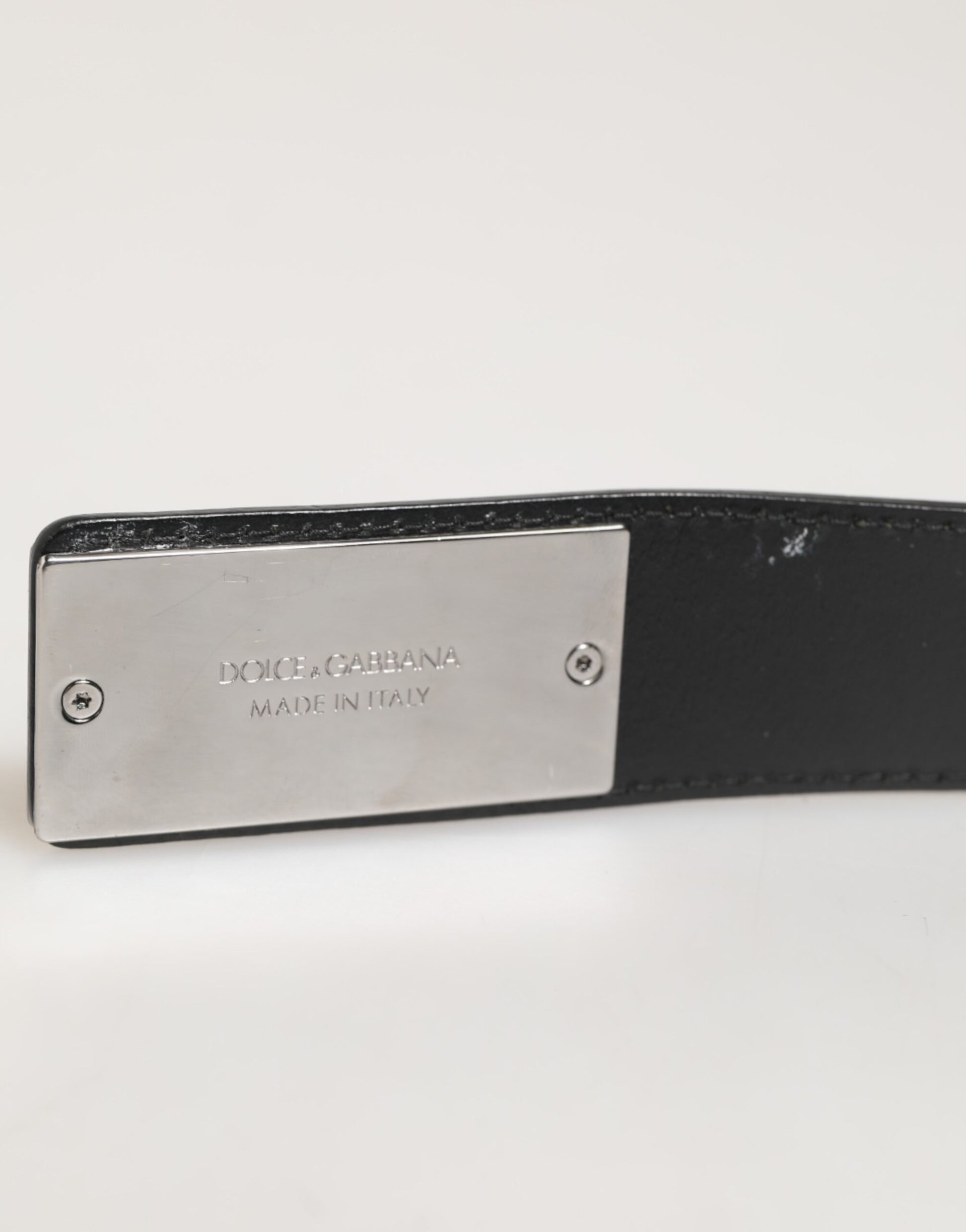 Dolce & Gabbana Black Belt for Men detail view