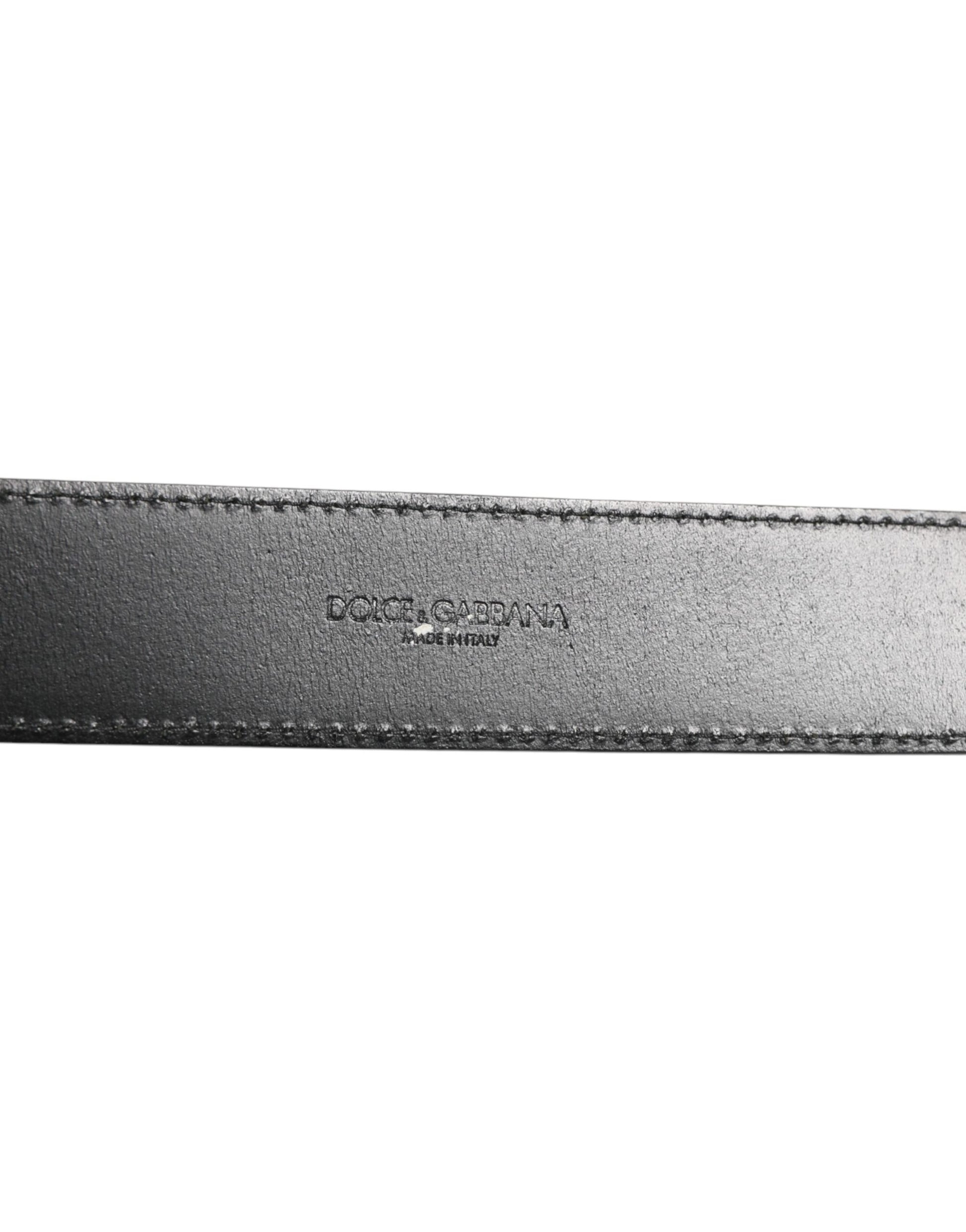 Dolce & Gabbana Black Belt for Men side view