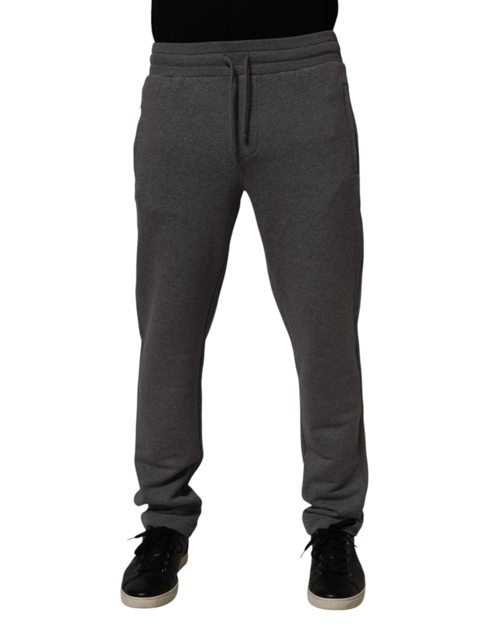 Dolce & Gabbana Grey Athletic Pants for Men