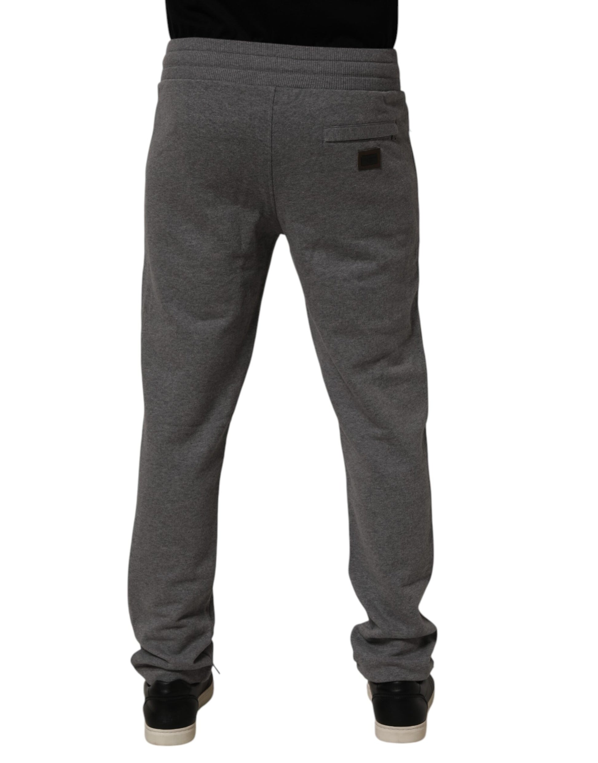 Dolce & Gabbana Grey Athletic Pants for Men side view