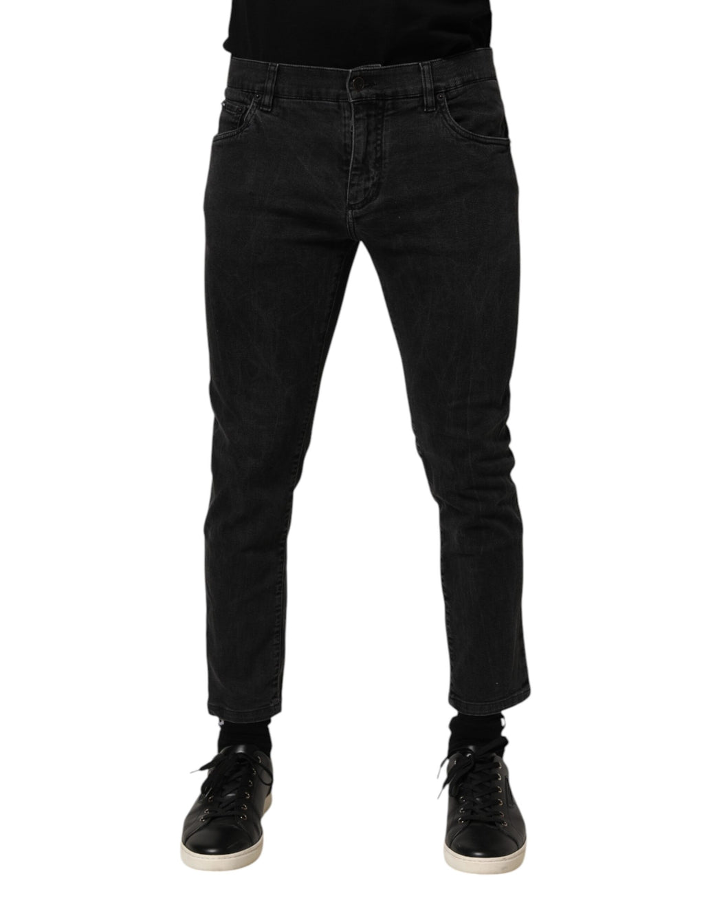 Dolce & Gabbana Grey Slim Fit Jeans for Men alternate view