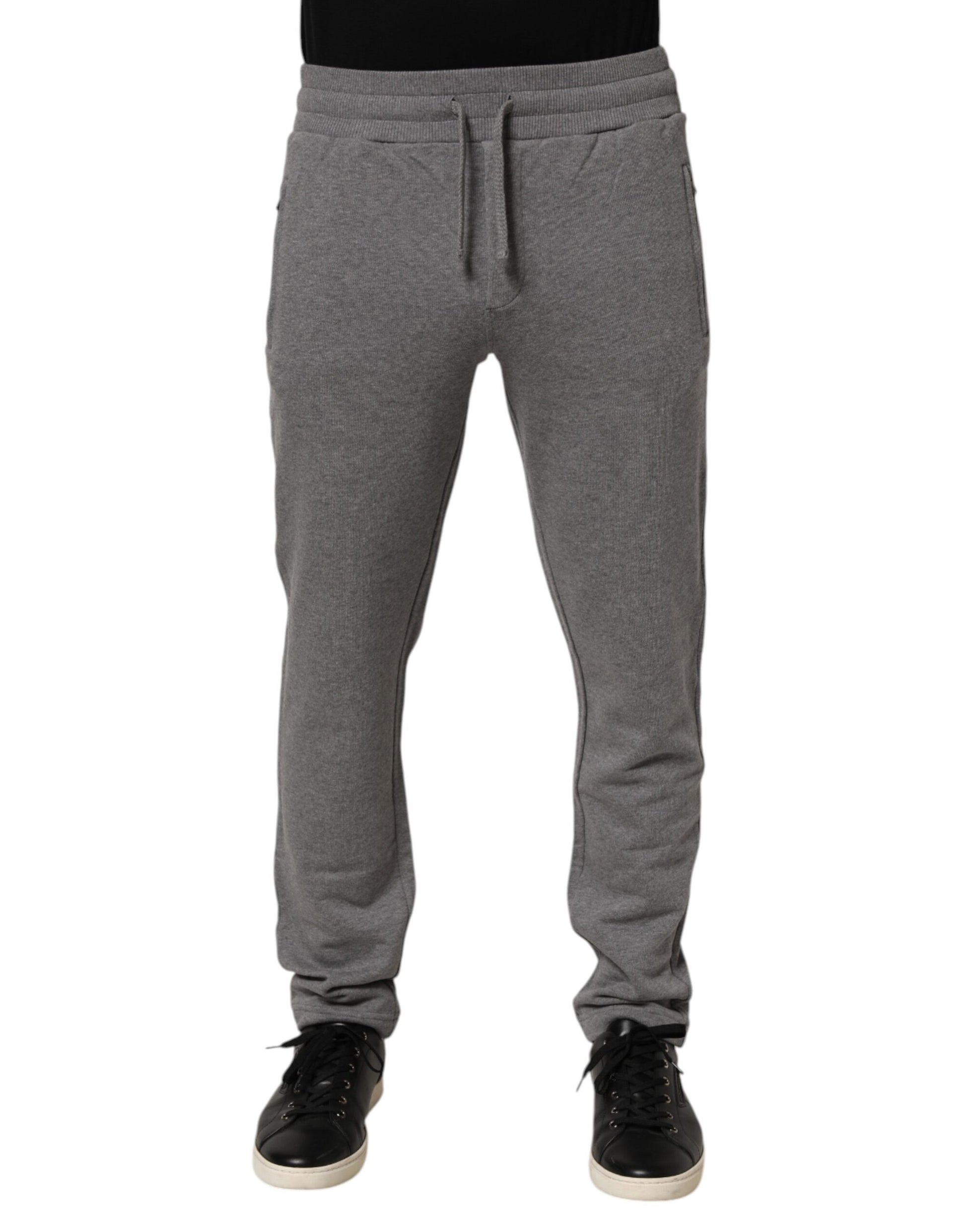 Dolce & Gabbana Grey Athletic Pants for Men