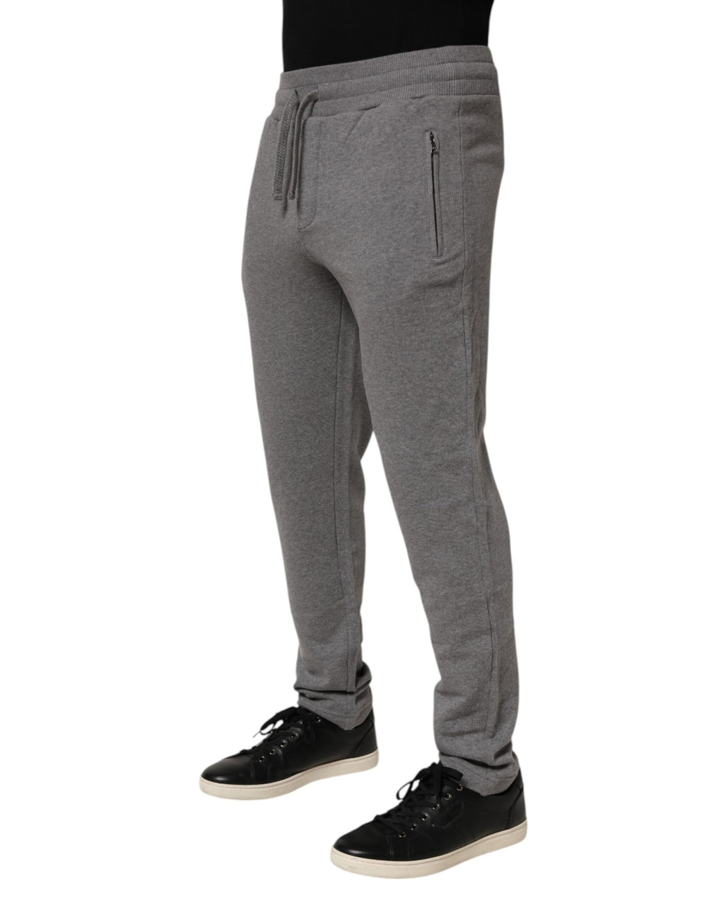 Dolce & Gabbana Grey Athletic Pants for Men detail view