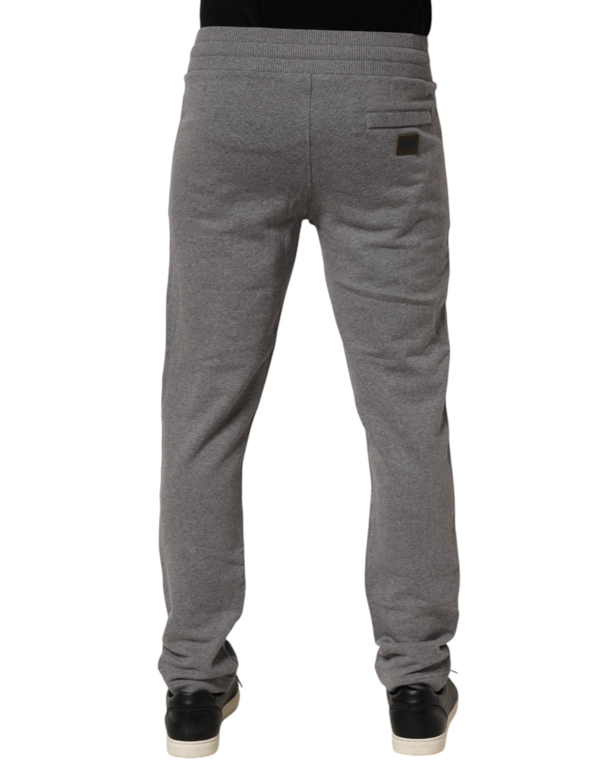 Dolce & Gabbana Grey Athletic Pants for Men side view