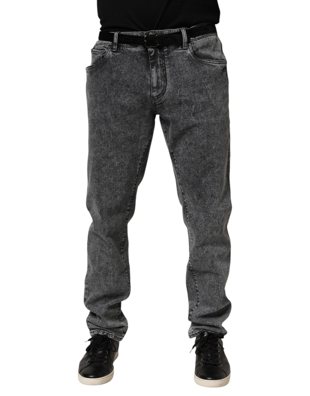 Dolce & Gabbana Grey Slim Fit Jeans for Men
