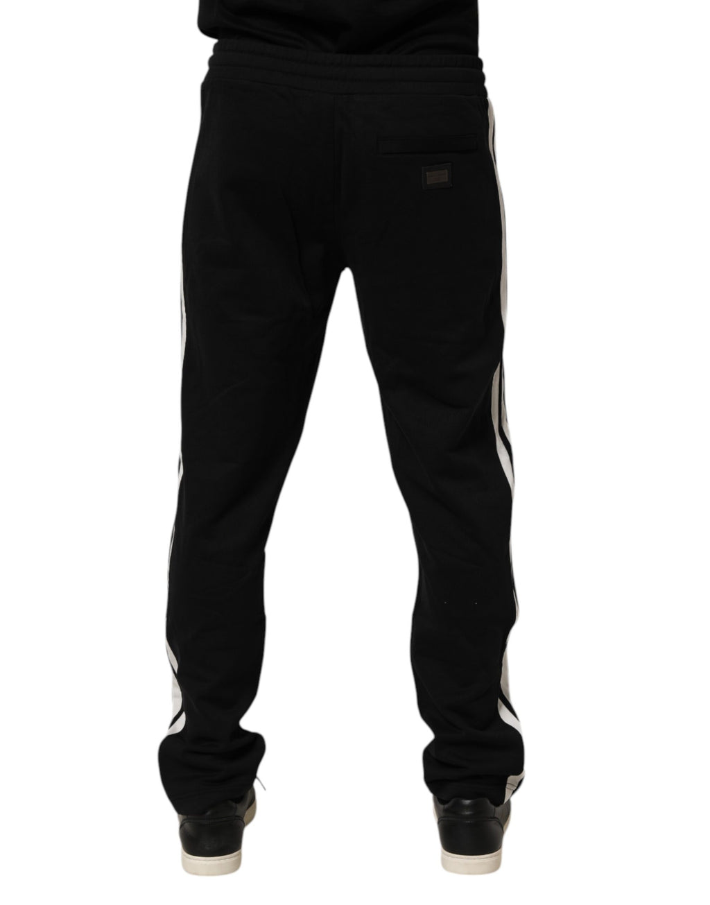 Dolce & Gabbana Black Athletic Pants for Men side view