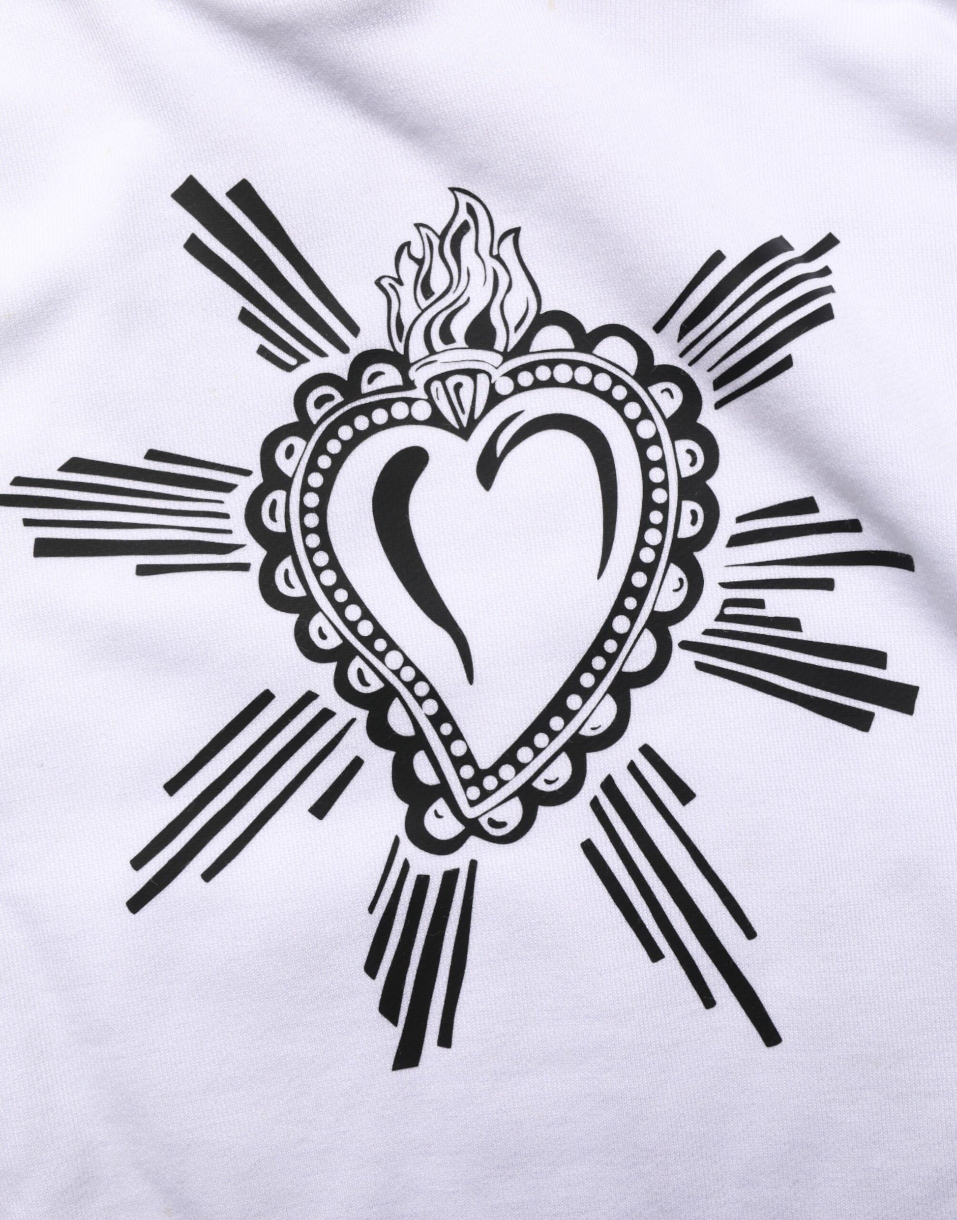 Dolce & Gabbana White Hoodie for Men additional view