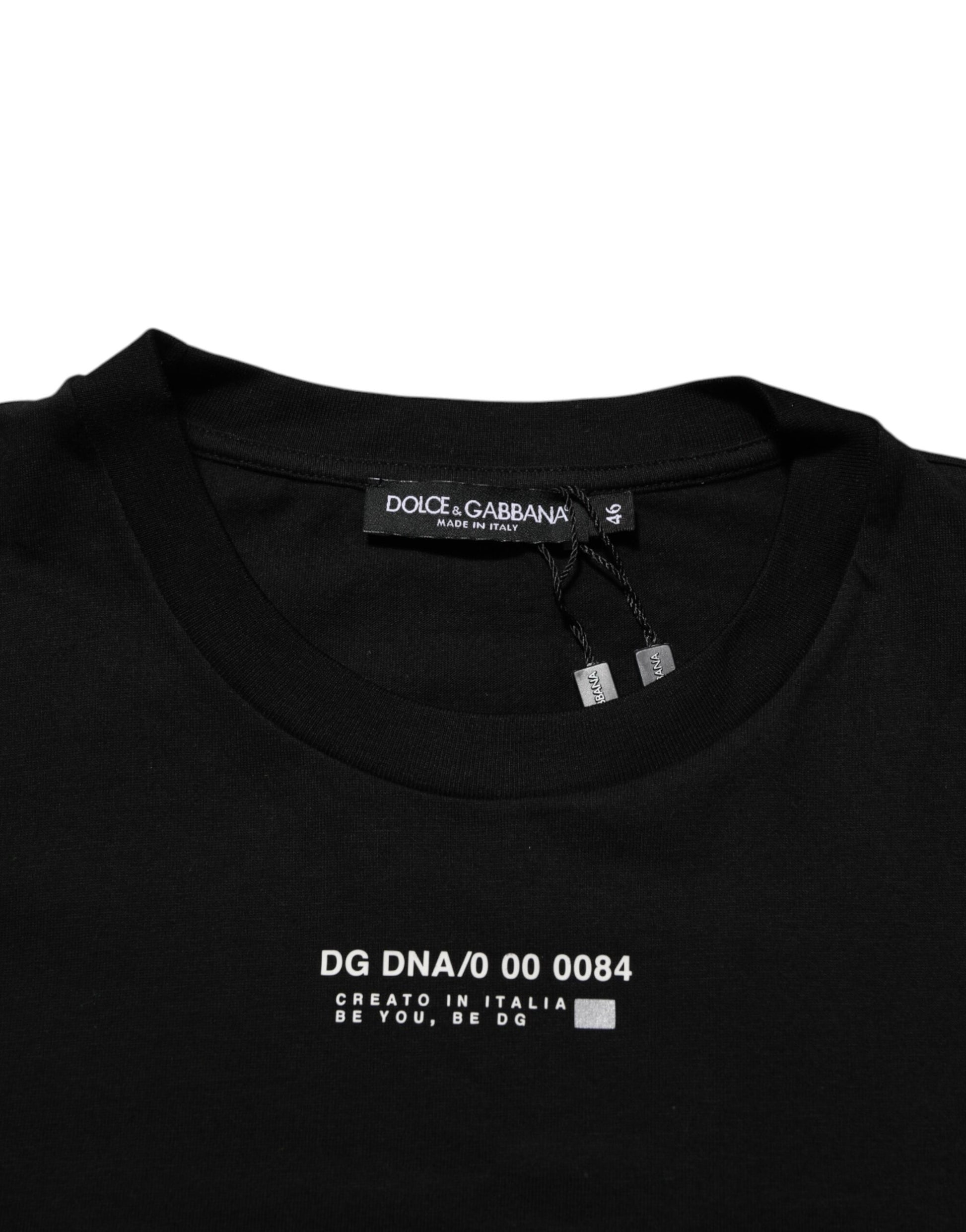 Dolce & Gabbana Black Short-Sleeve Shirt for Men additional view
