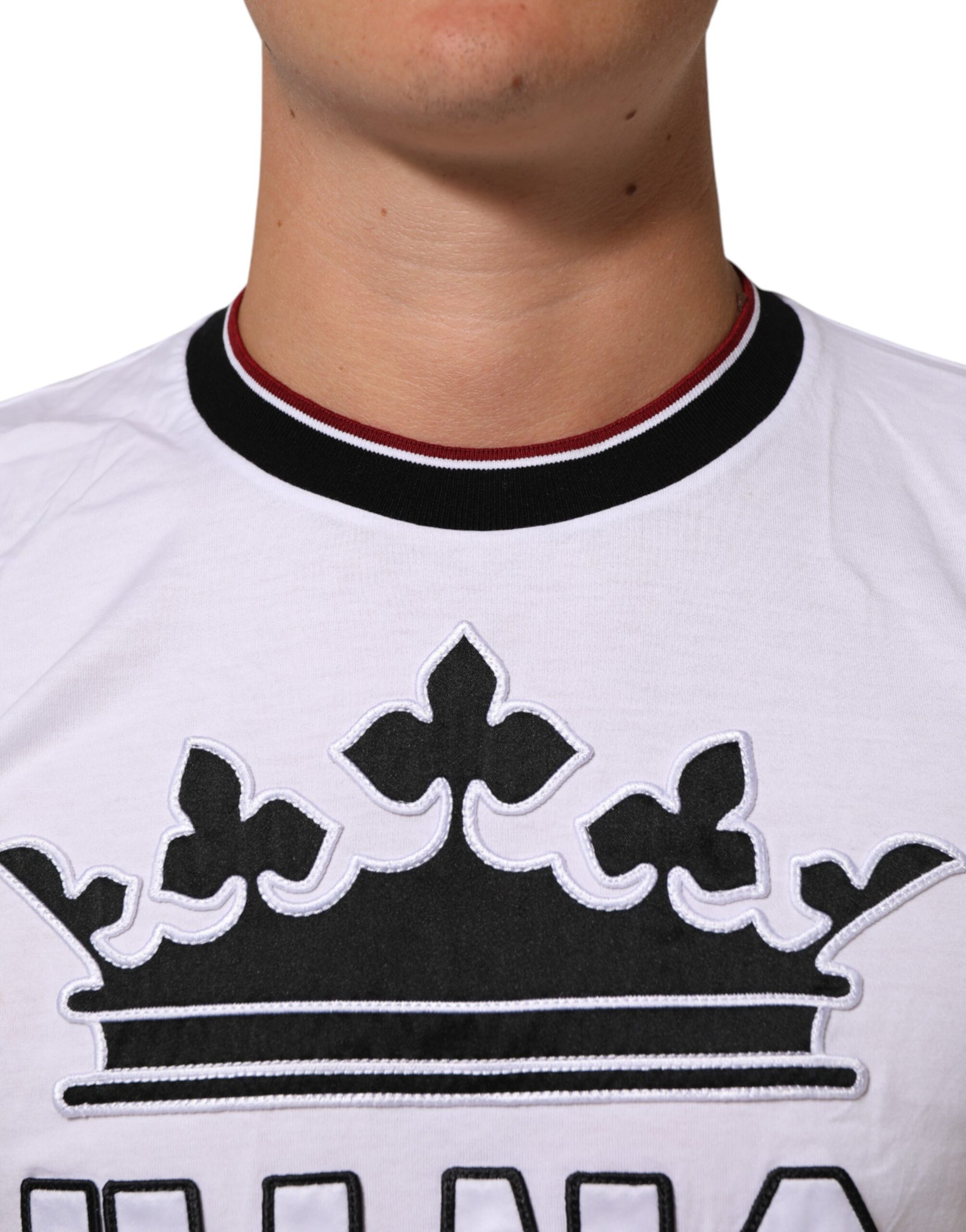Dolce & Gabbana White Short-Sleeve Shirt for Men additional view