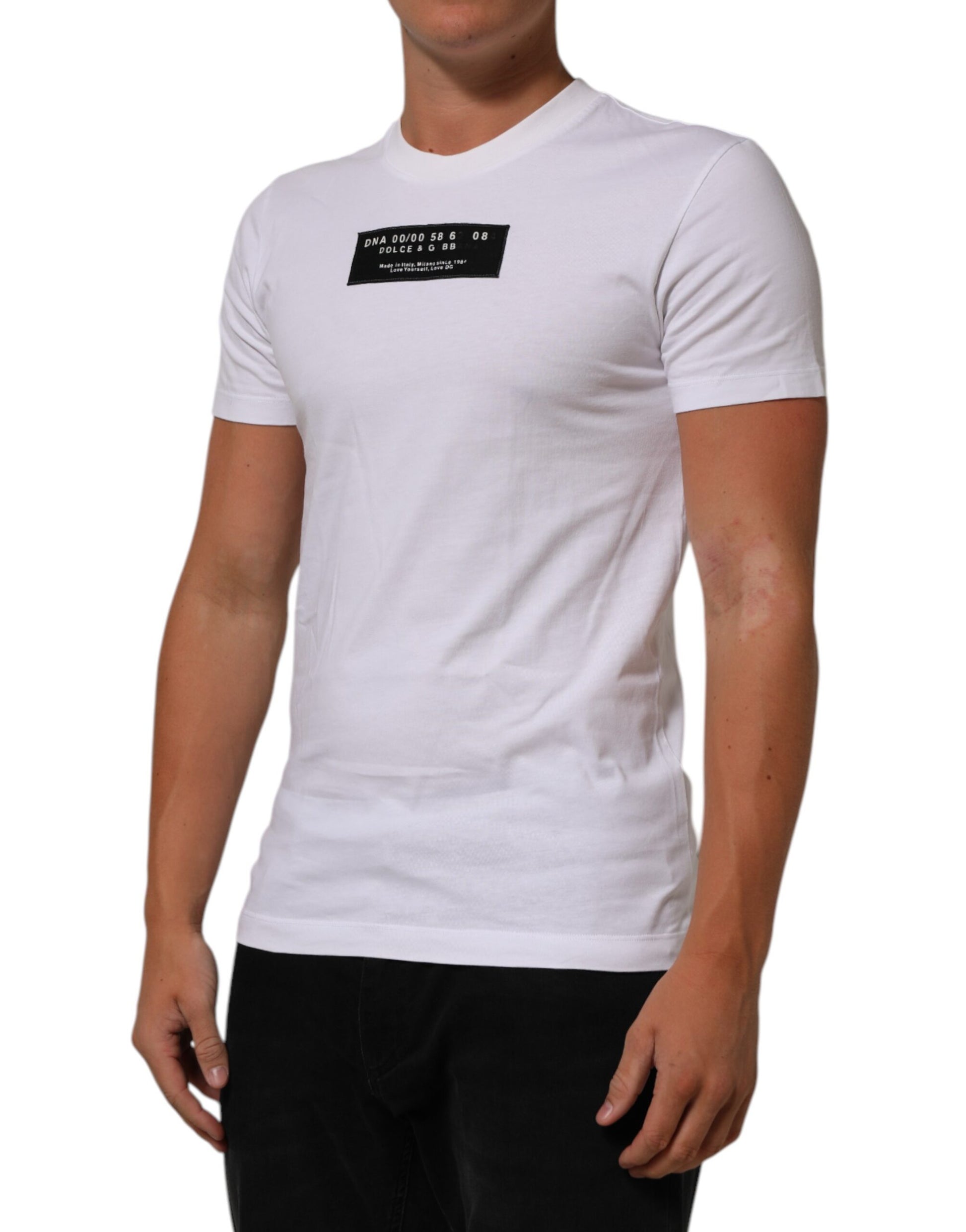 Dolce & Gabbana White Shortsleeve for Men detail view