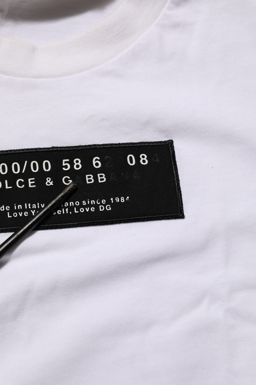 Dolce & Gabbana White Shortsleeve for Men additional view