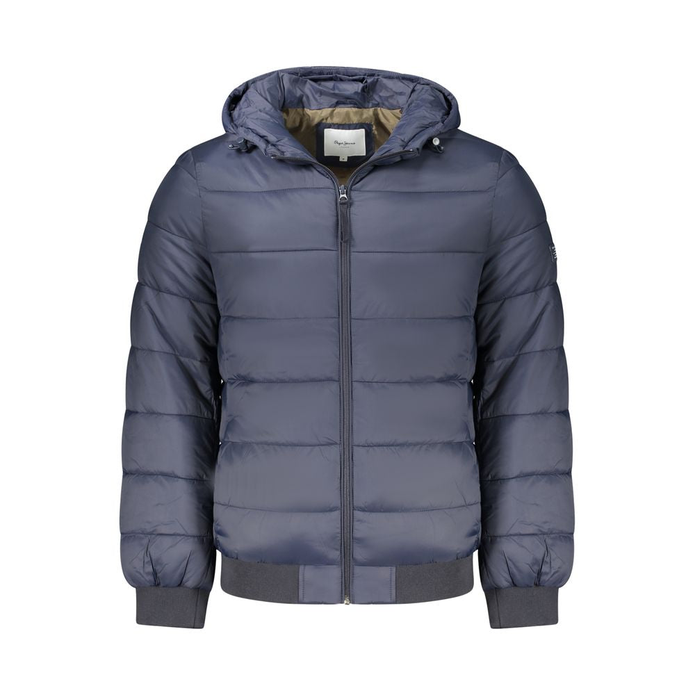 Pepe Jeans Blue Full Length Jacket for Men