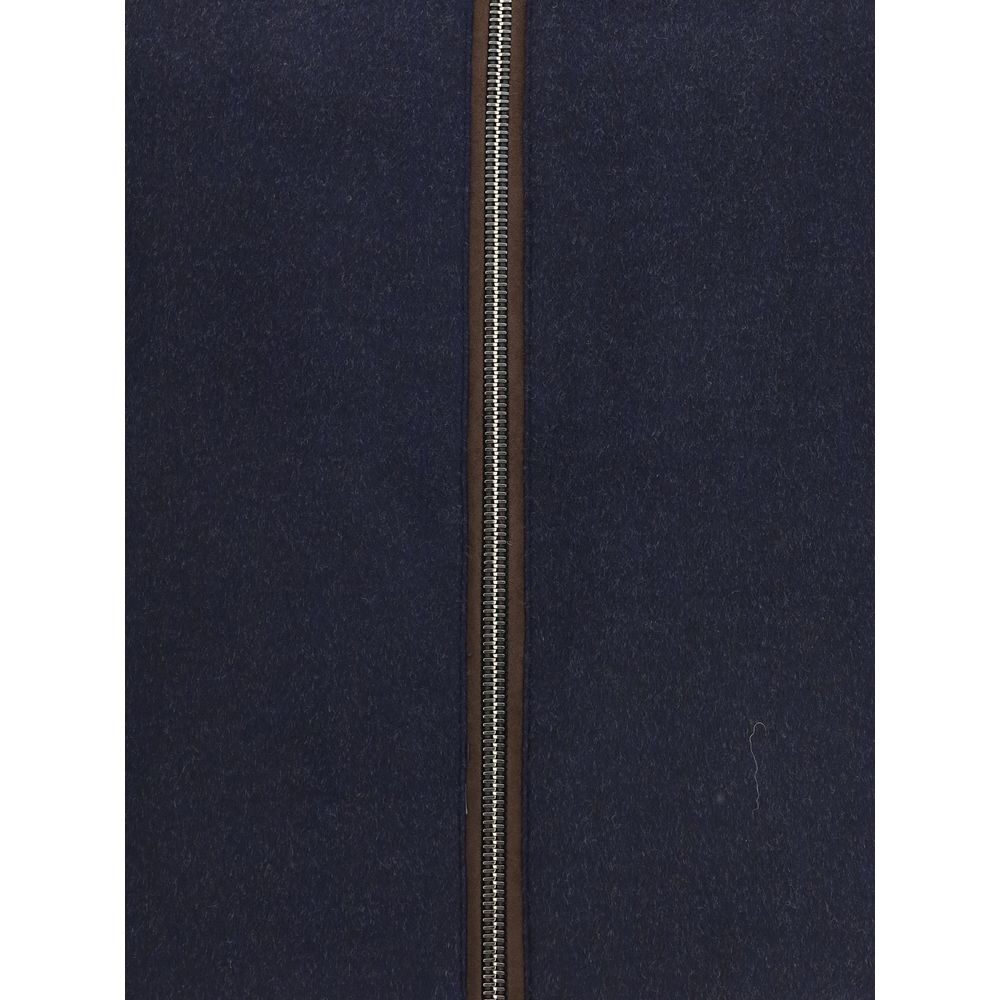 MooRER Blue Cashmere Clothing