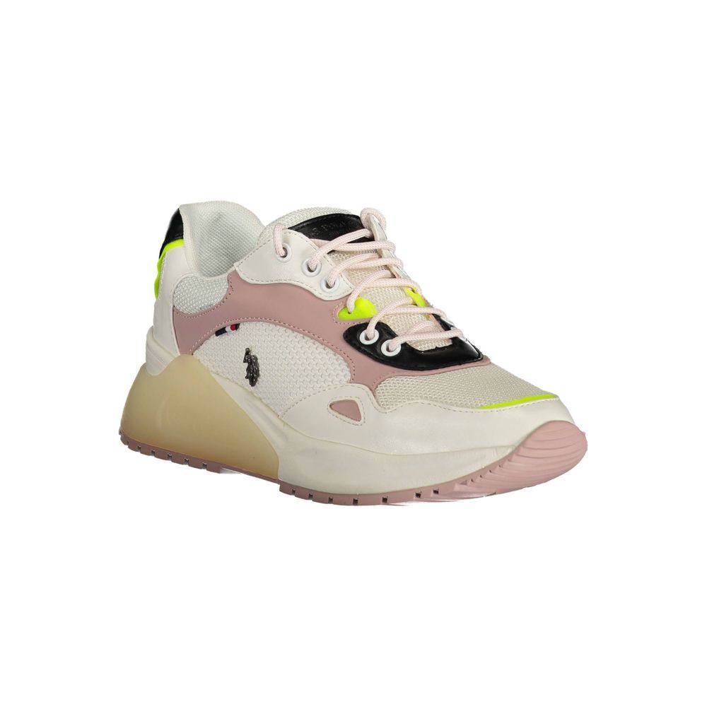 U.S. POLO ASSN. White Athletic Sneakers for Women alternate view