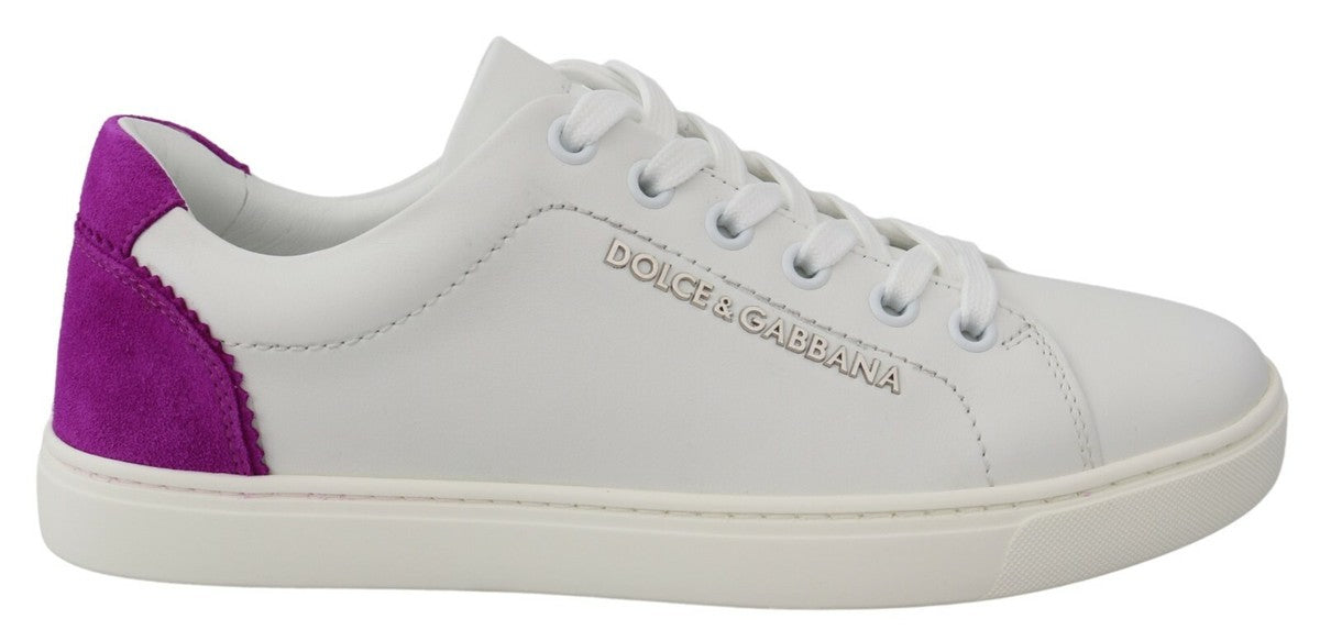 Dolce & Gabbana White Low Top Sneakers for Women