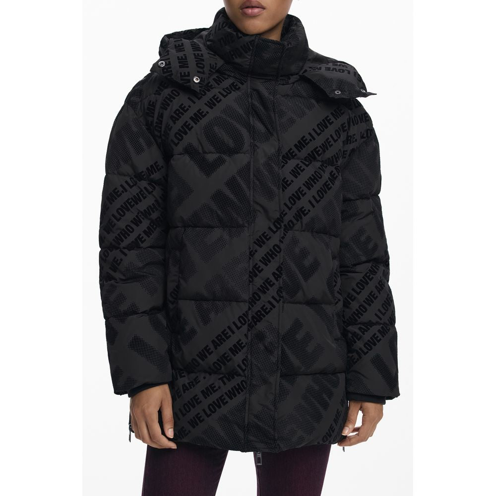 Veste Desigual noire en polyester pour femme