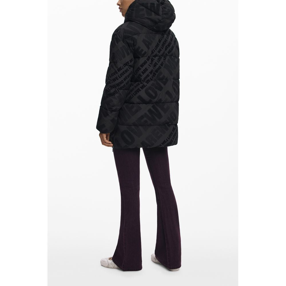 Veste Desigual noire en polyester pour femme