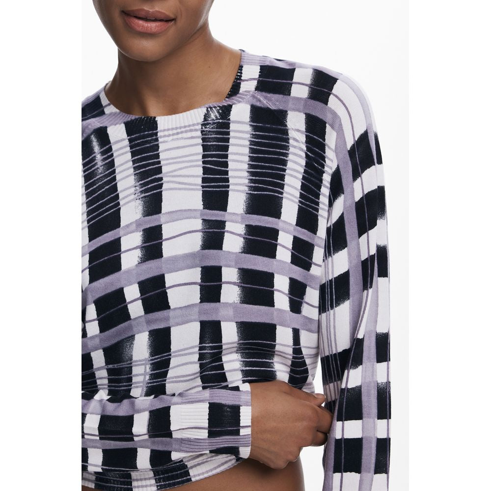 Desigual "Bianco Viscosa Womens Sweater"