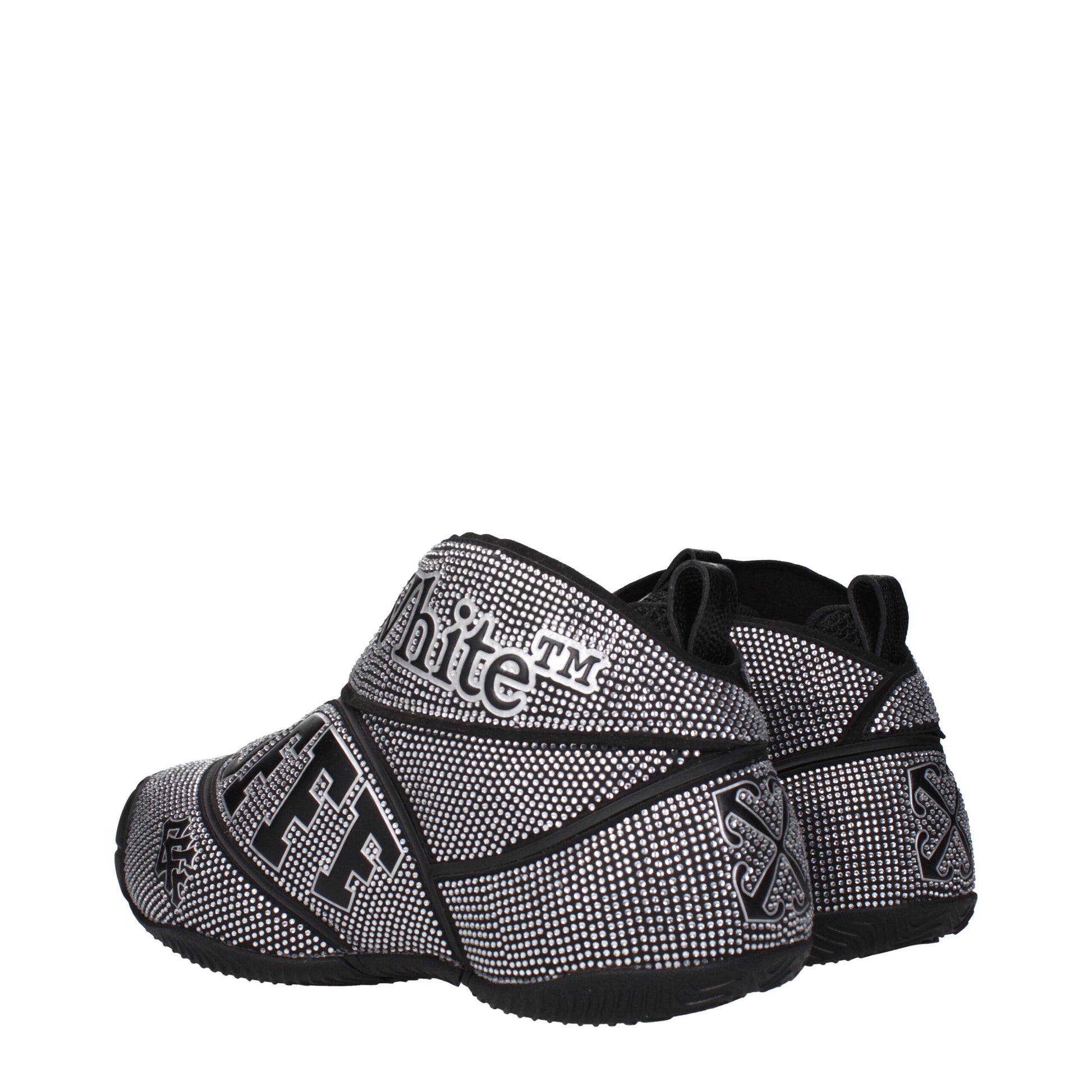 Off-White Black Sneakers for Men side view