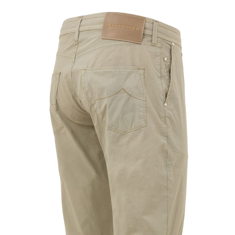 Jacob Cohen Beige Casual Pants for Men detail view