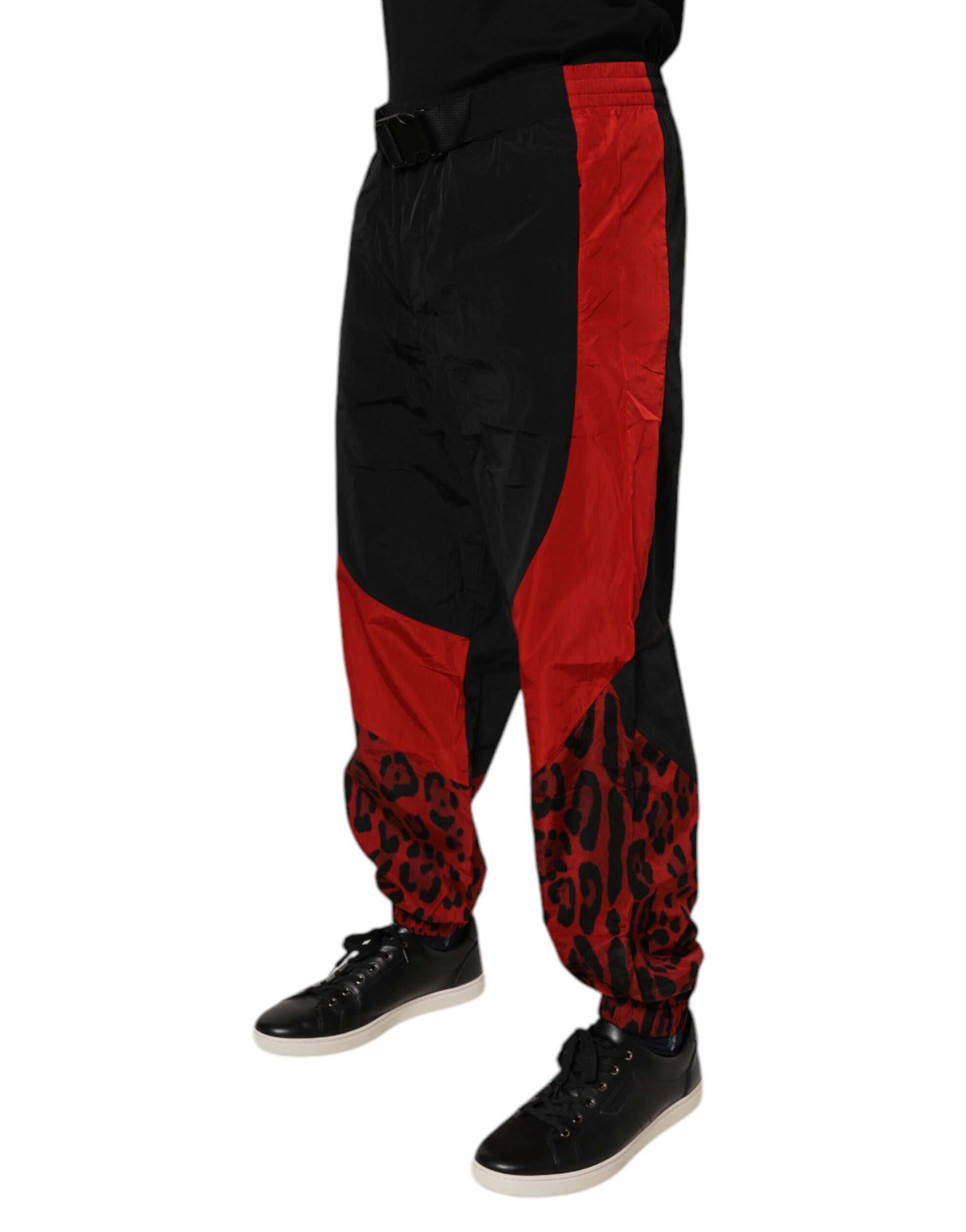 Dolce & Gabbana Black Joggers for Men detail view