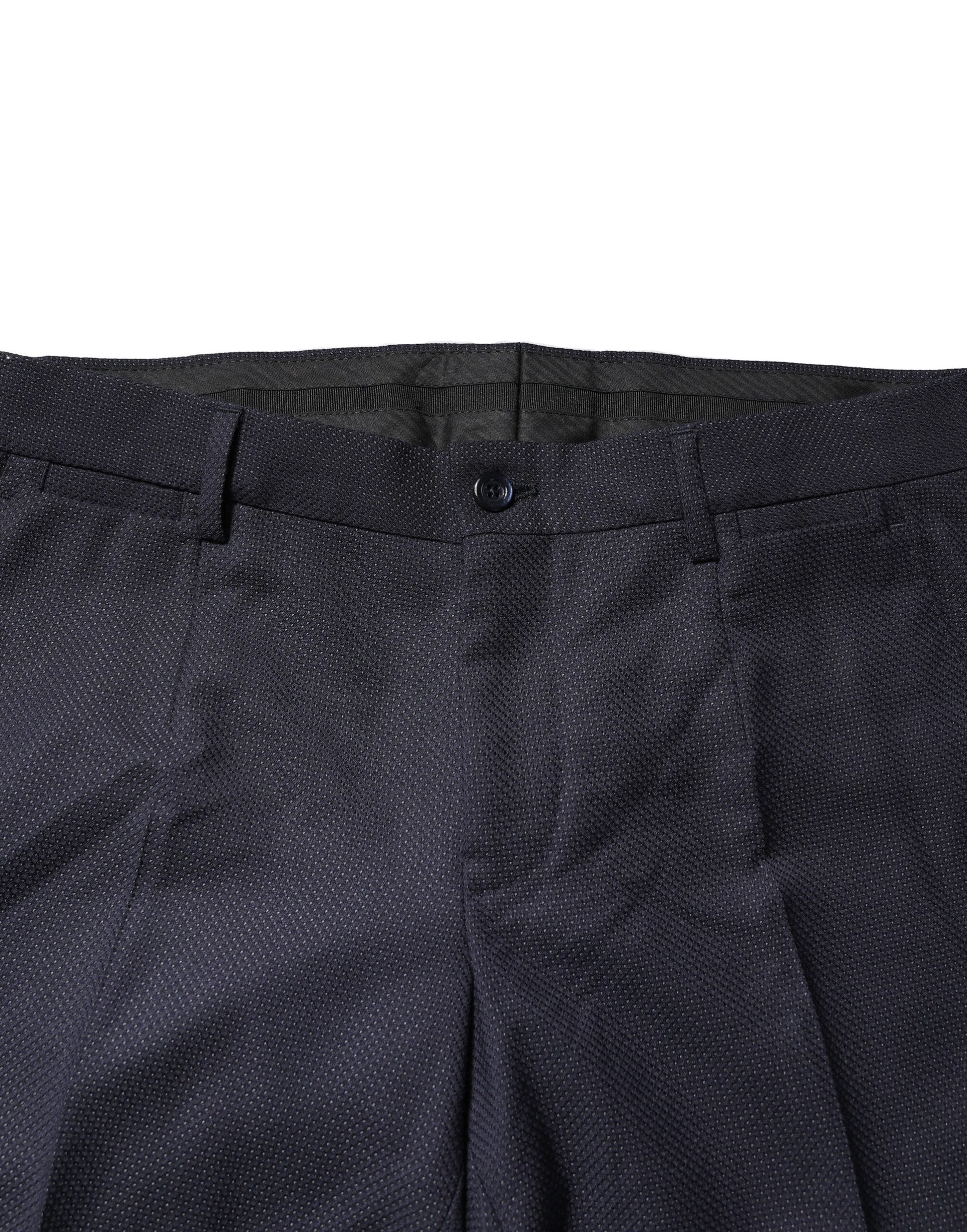 Dolce & Gabbana Gray Wool Formal Dress Men Trousers Pants