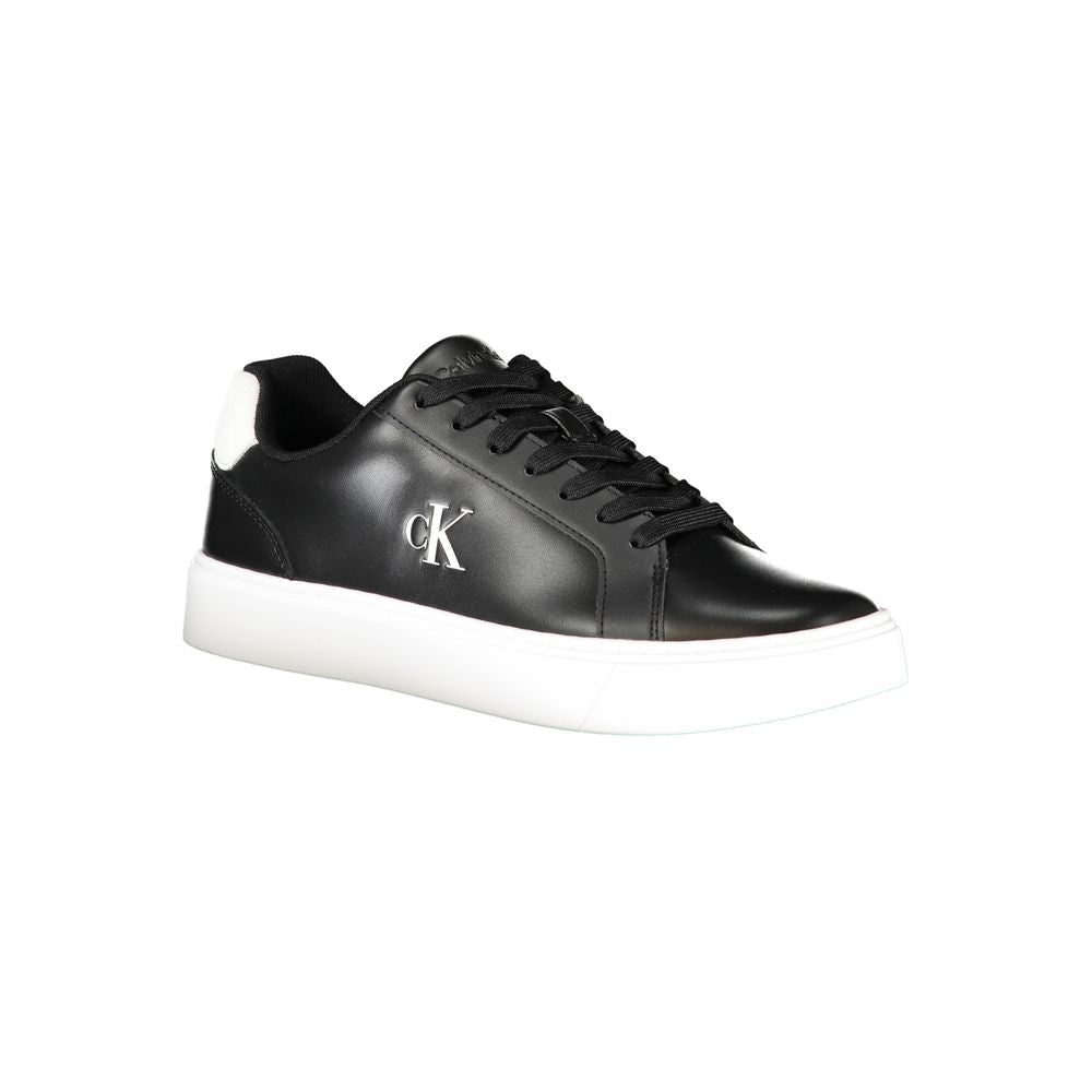 Baskets noires en polyuréthane pour homme Calvin Klein