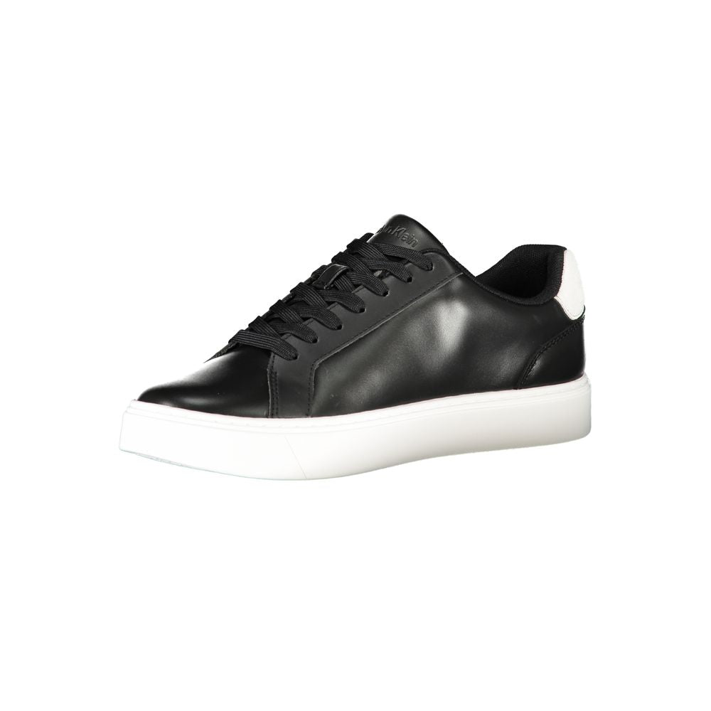 Baskets noires en polyuréthane pour homme Calvin Klein